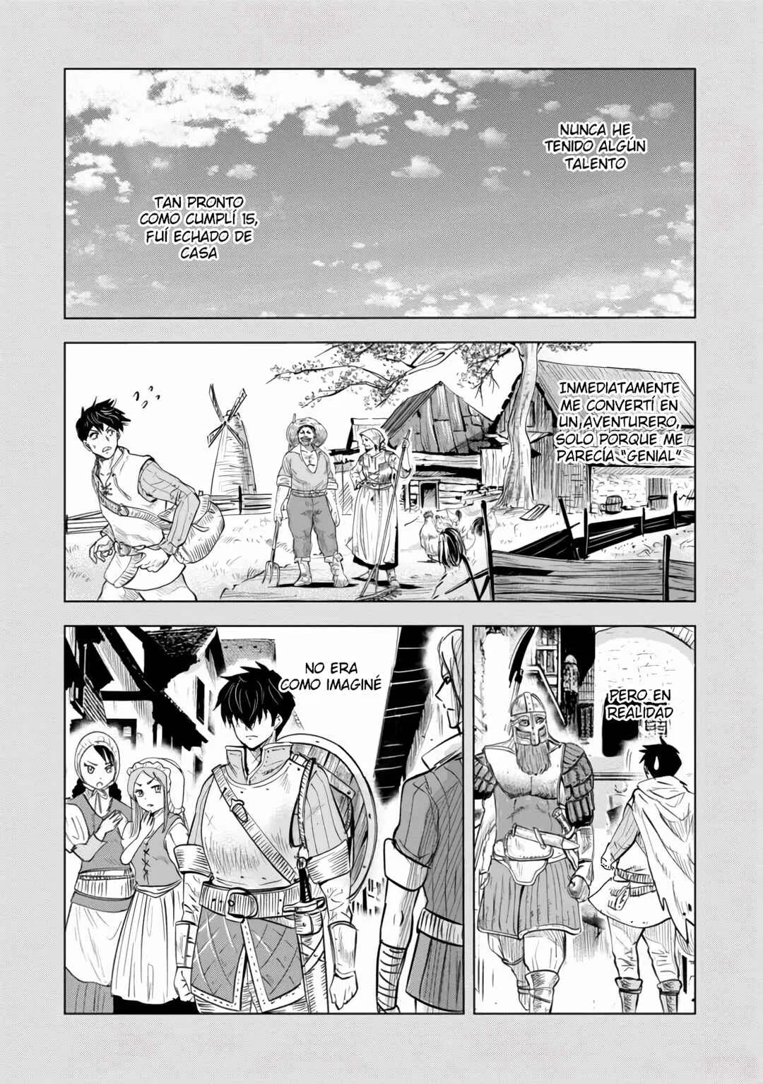 Makyou Seikatsu: Gakeppuchi Boukensha ga Hikikomoru ni wa Hirosugiru Capítulo 1 - Page 6