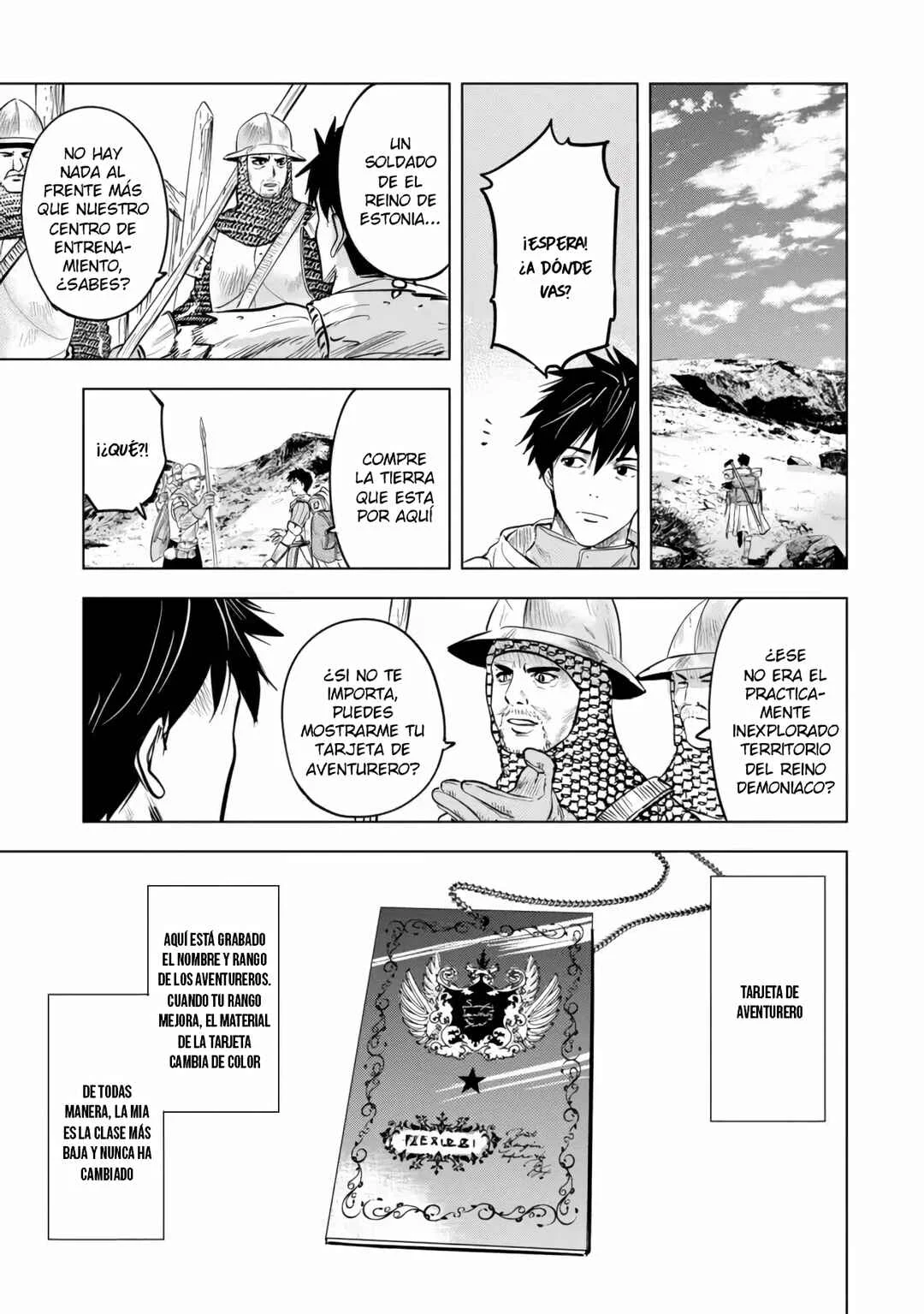 Makyou Seikatsu: Gakeppuchi Boukensha ga Hikikomoru ni wa Hirosugiru Capítulo 1 - Page 9