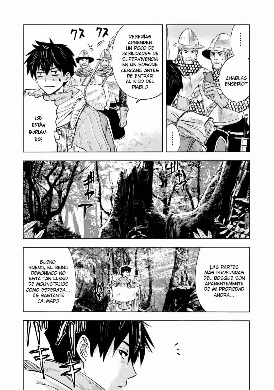 Makyou Seikatsu: Gakeppuchi Boukensha ga Hikikomoru ni wa Hirosugiru Capítulo 1 - Page 10