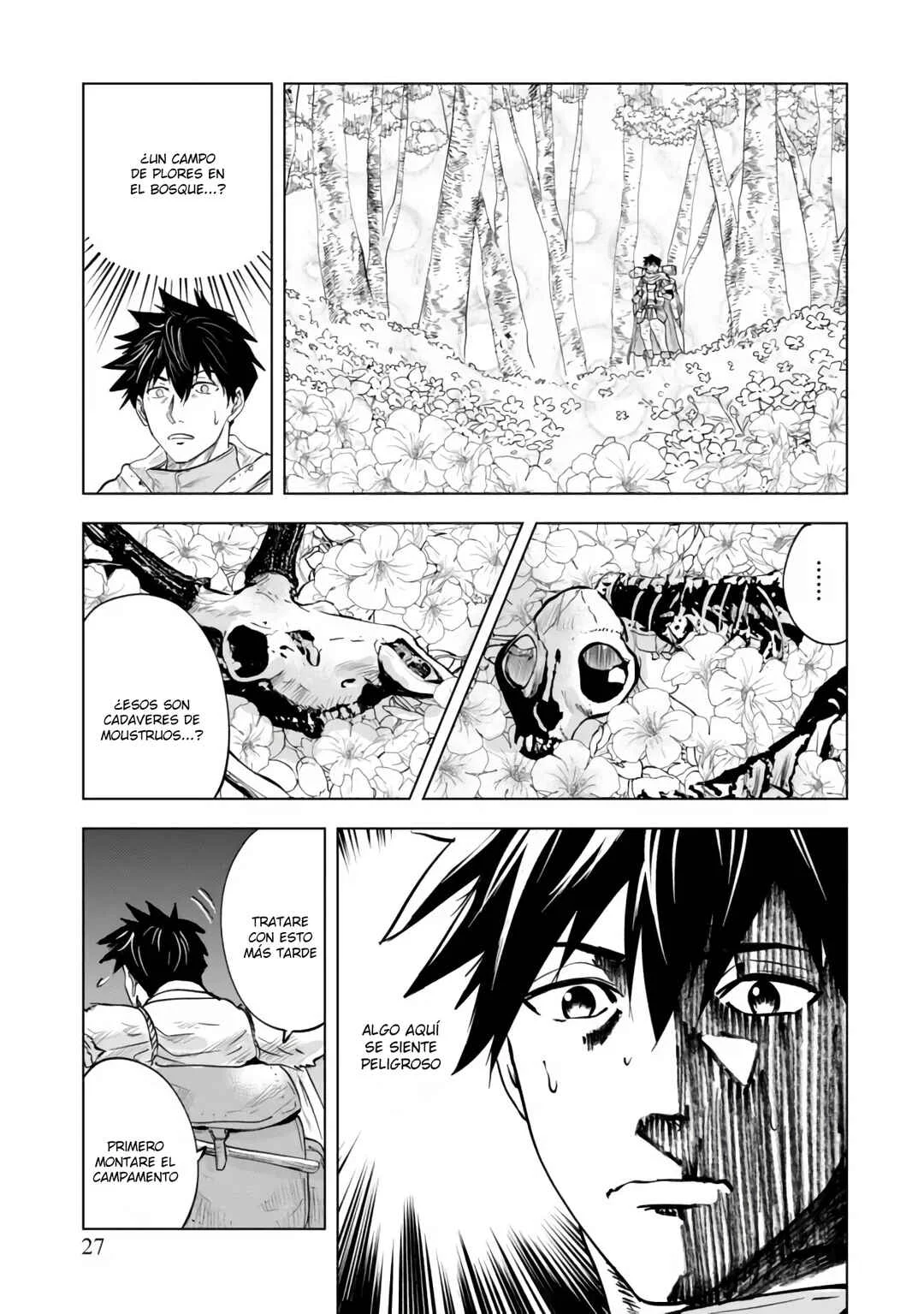 Makyou Seikatsu: Gakeppuchi Boukensha ga Hikikomoru ni wa Hirosugiru Capítulo 2 - Page 5