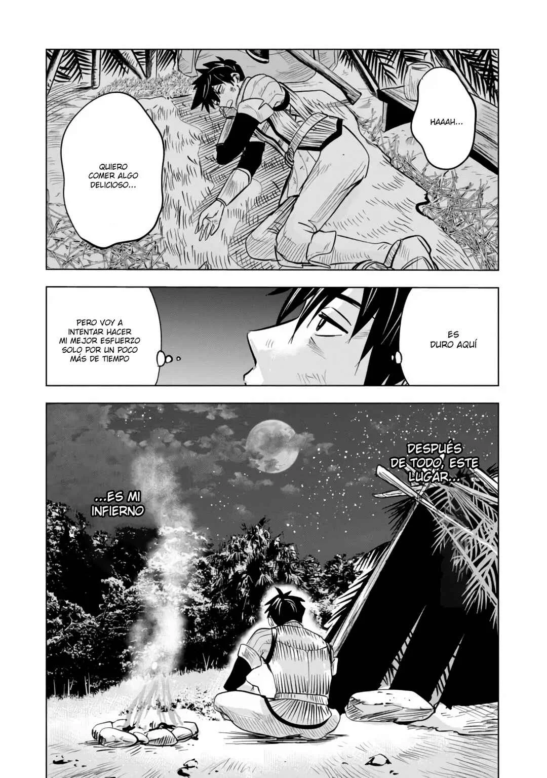 Makyou Seikatsu: Gakeppuchi Boukensha ga Hikikomoru ni wa Hirosugiru Capítulo 2 - Page 22
