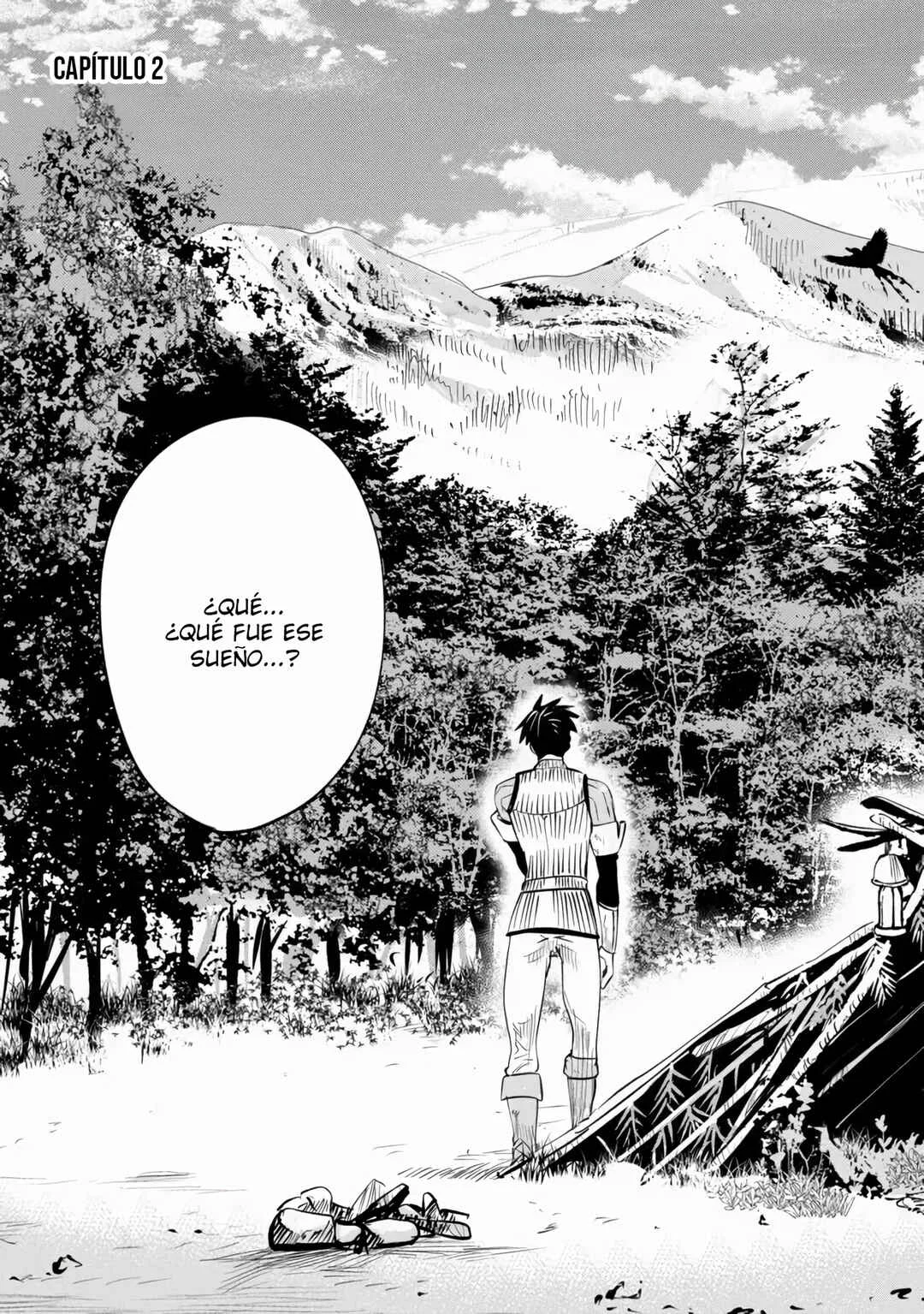 Makyou Seikatsu: Gakeppuchi Boukensha ga Hikikomoru ni wa Hirosugiru Capítulo 3 - Page 2
