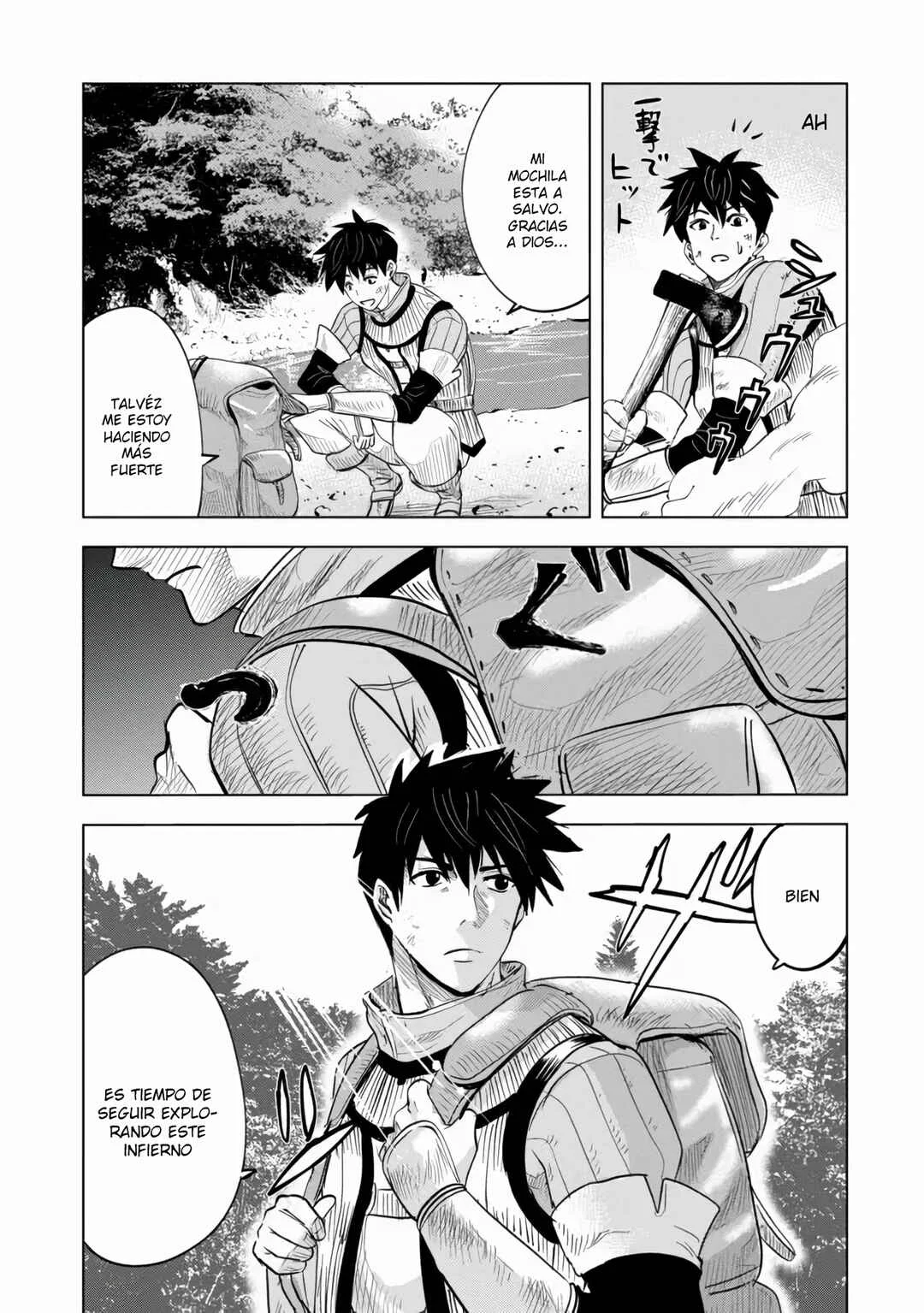 Makyou Seikatsu: Gakeppuchi Boukensha ga Hikikomoru ni wa Hirosugiru Capítulo 3 - Page 4