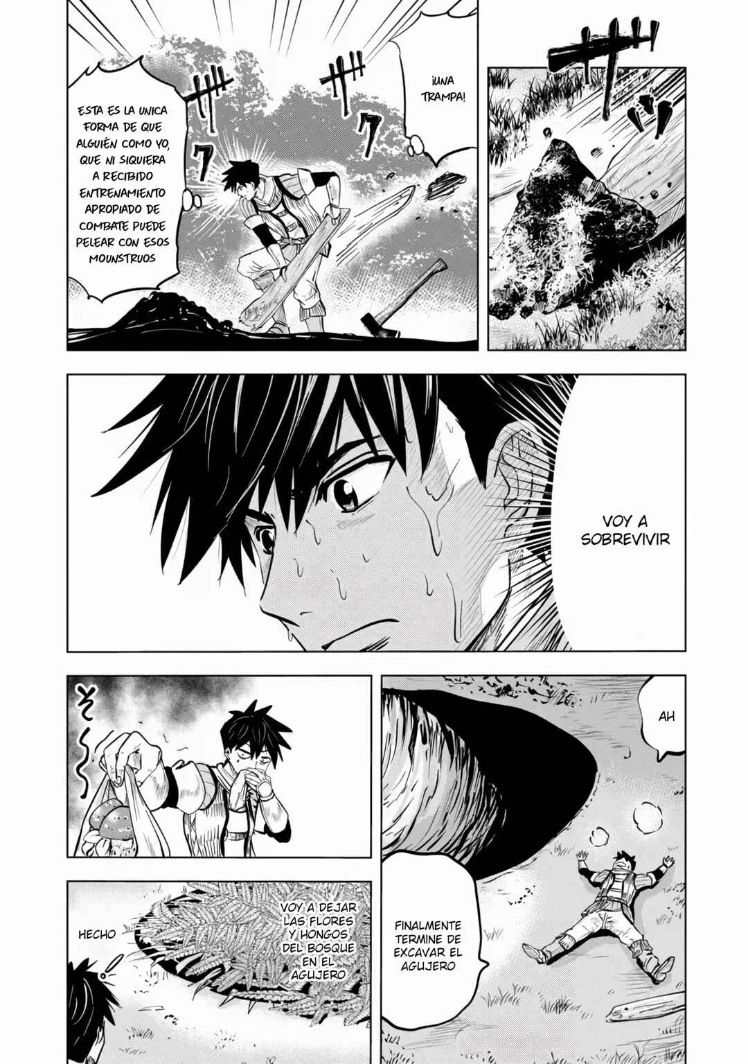Makyou Seikatsu: Gakeppuchi Boukensha ga Hikikomoru ni wa Hirosugiru Capítulo 3 - Page 10