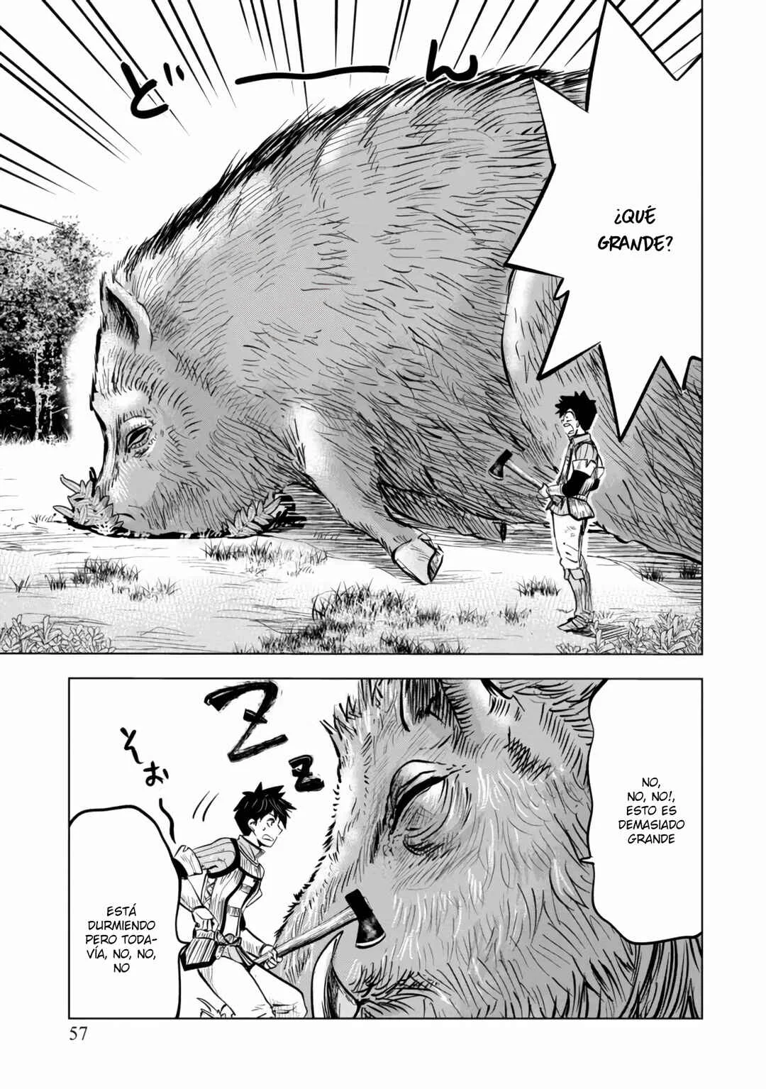 Makyou Seikatsu: Gakeppuchi Boukensha ga Hikikomoru ni wa Hirosugiru Capítulo 4 - Page 1