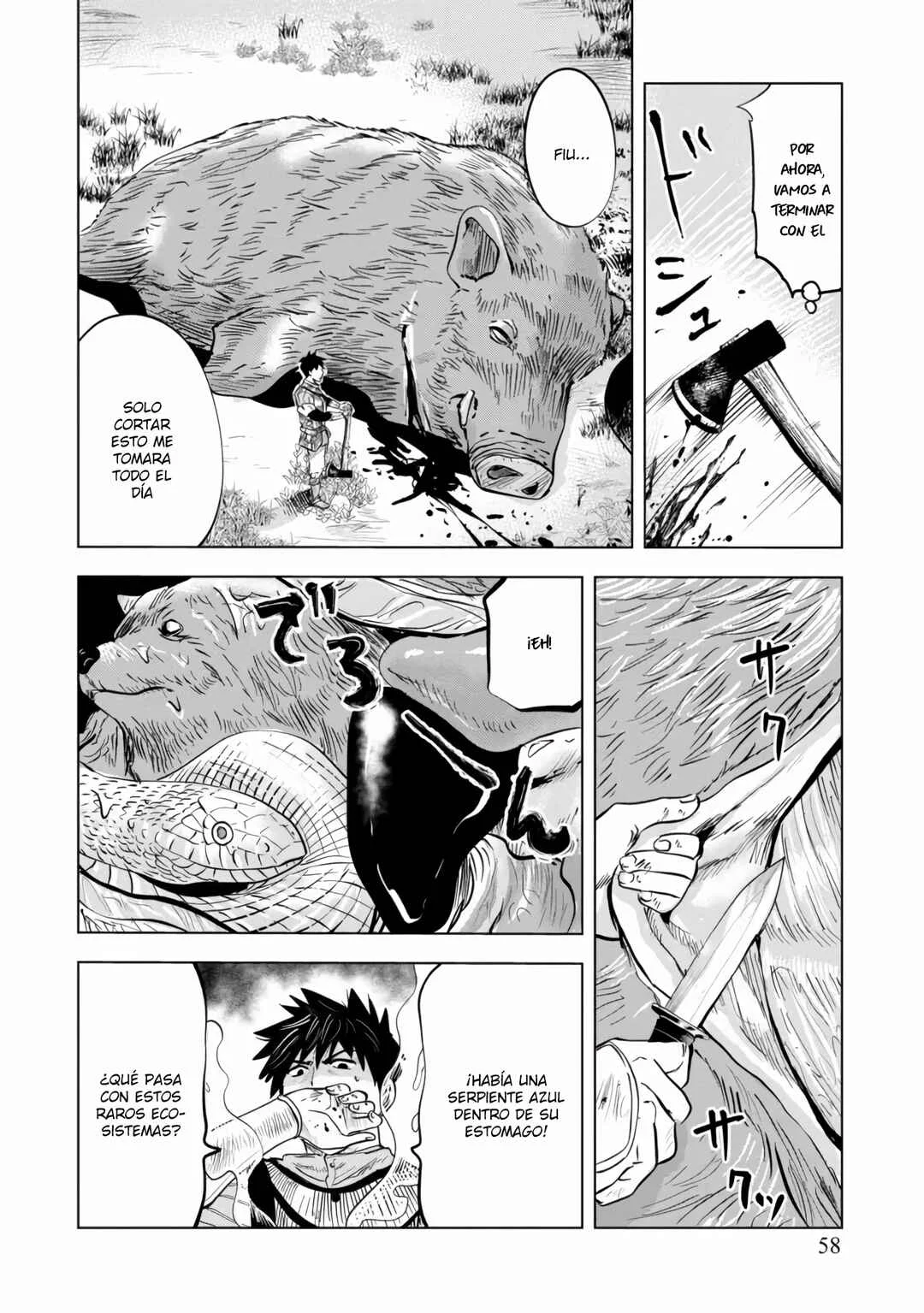 Makyou Seikatsu: Gakeppuchi Boukensha ga Hikikomoru ni wa Hirosugiru Capítulo 4 - Page 2