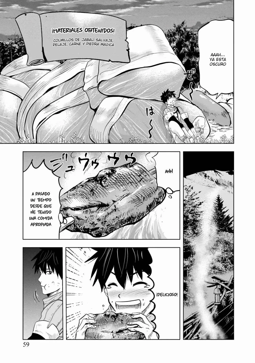 Makyou Seikatsu: Gakeppuchi Boukensha ga Hikikomoru ni wa Hirosugiru Capítulo 4 - Page 3