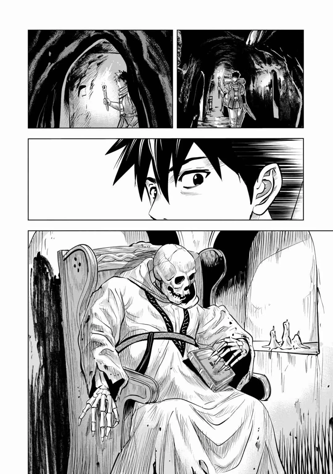 Makyou Seikatsu: Gakeppuchi Boukensha ga Hikikomoru ni wa Hirosugiru Capítulo 4 - Page 10