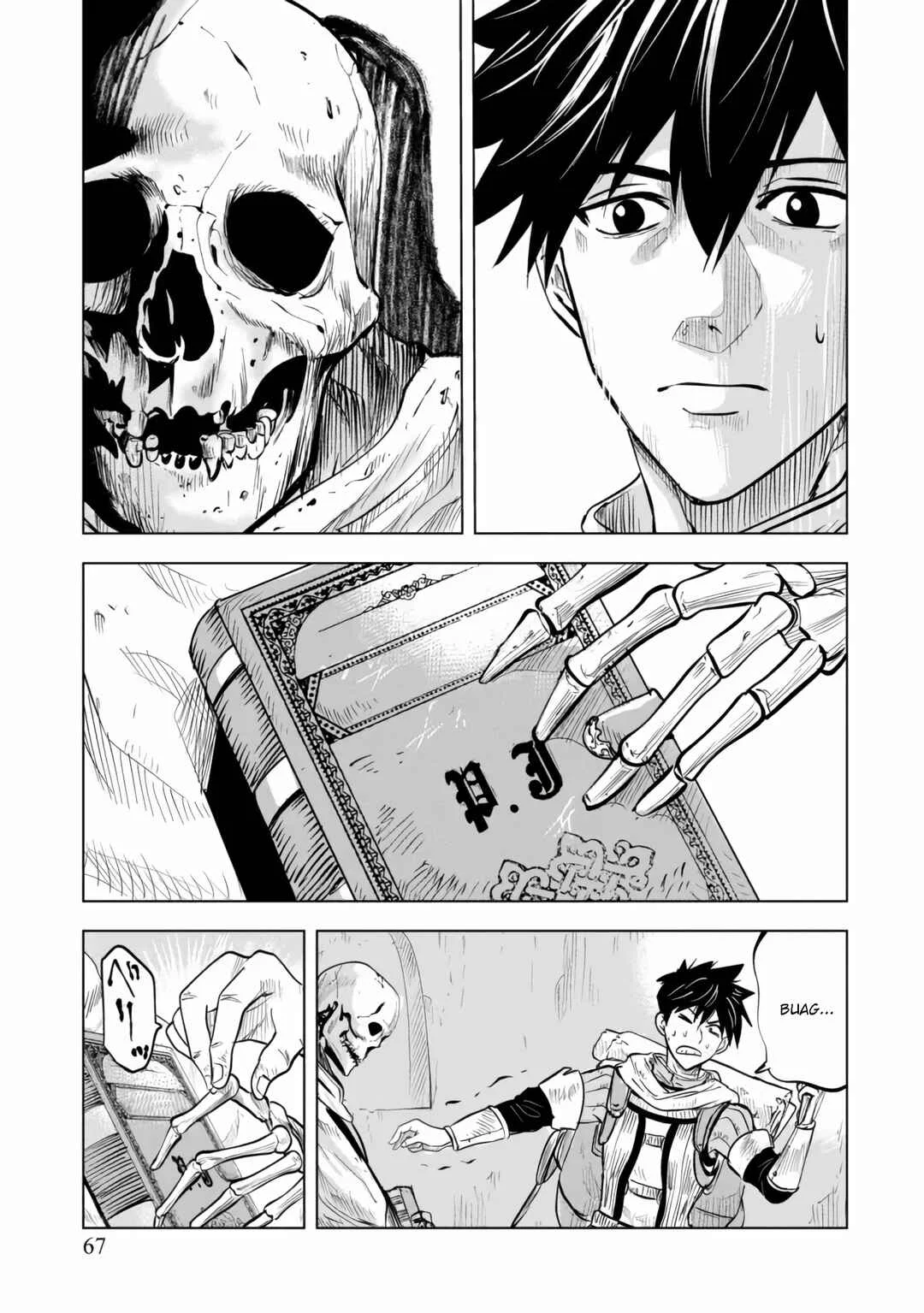 Makyou Seikatsu: Gakeppuchi Boukensha ga Hikikomoru ni wa Hirosugiru Capítulo 4 - Page 11