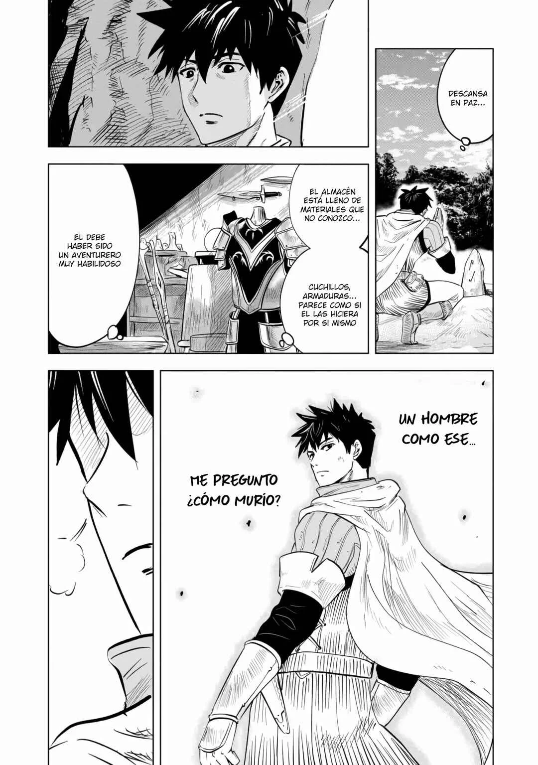 Makyou Seikatsu: Gakeppuchi Boukensha ga Hikikomoru ni wa Hirosugiru Capítulo 4 - Page 15