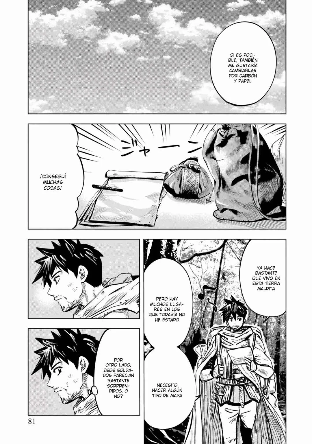Makyou Seikatsu: Gakeppuchi Boukensha ga Hikikomoru ni wa Hirosugiru Capítulo 5 - Page 5