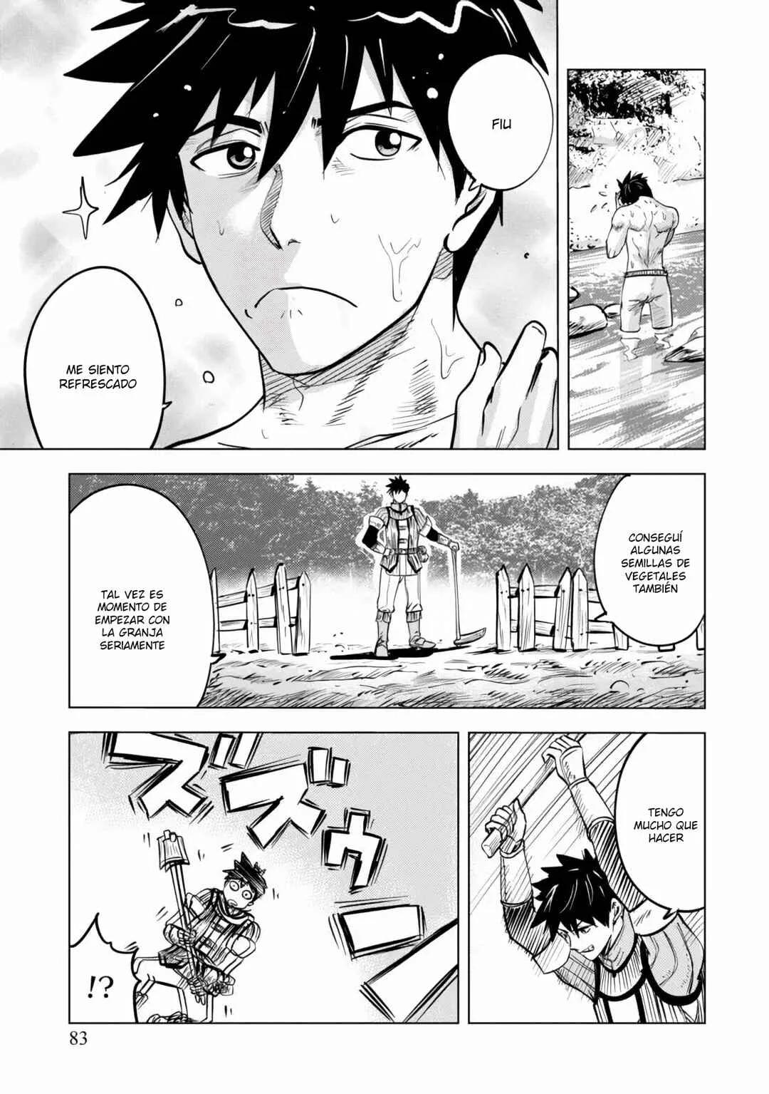 Makyou Seikatsu: Gakeppuchi Boukensha ga Hikikomoru ni wa Hirosugiru Capítulo 5 - Page 7