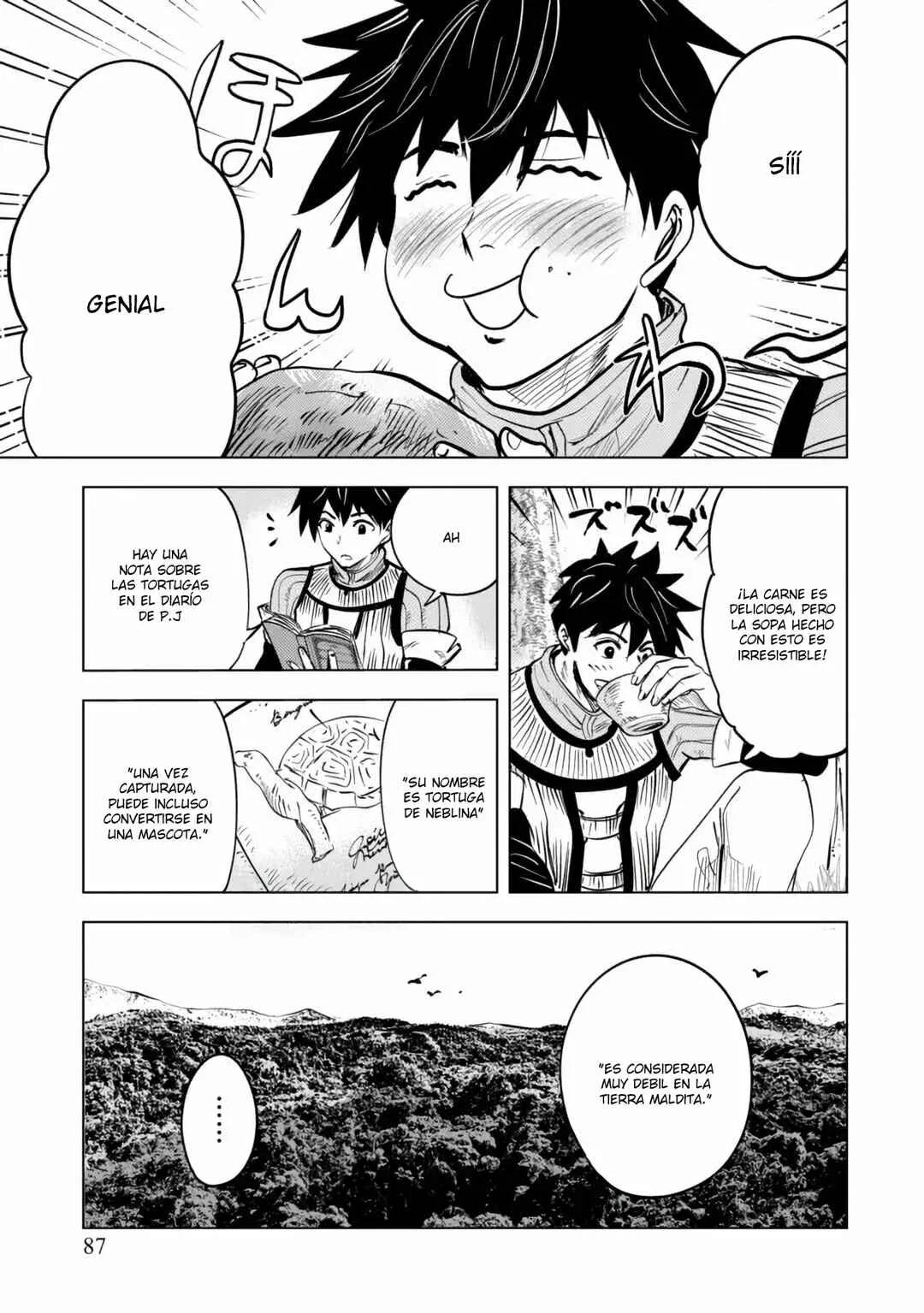 Makyou Seikatsu: Gakeppuchi Boukensha ga Hikikomoru ni wa Hirosugiru Capítulo 5 - Page 11