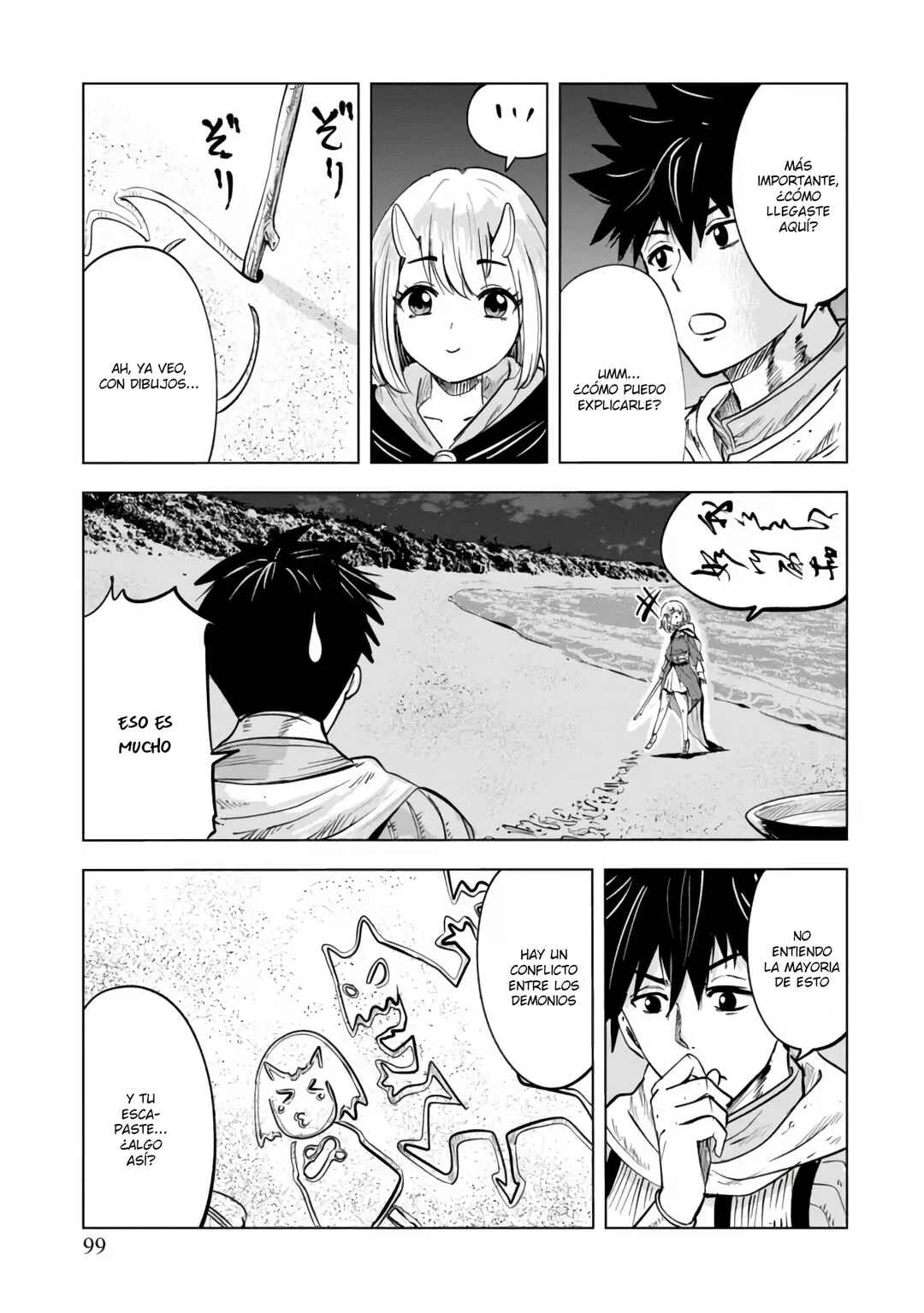 Makyou Seikatsu: Gakeppuchi Boukensha ga Hikikomoru ni wa Hirosugiru Capítulo 6 - Page 7