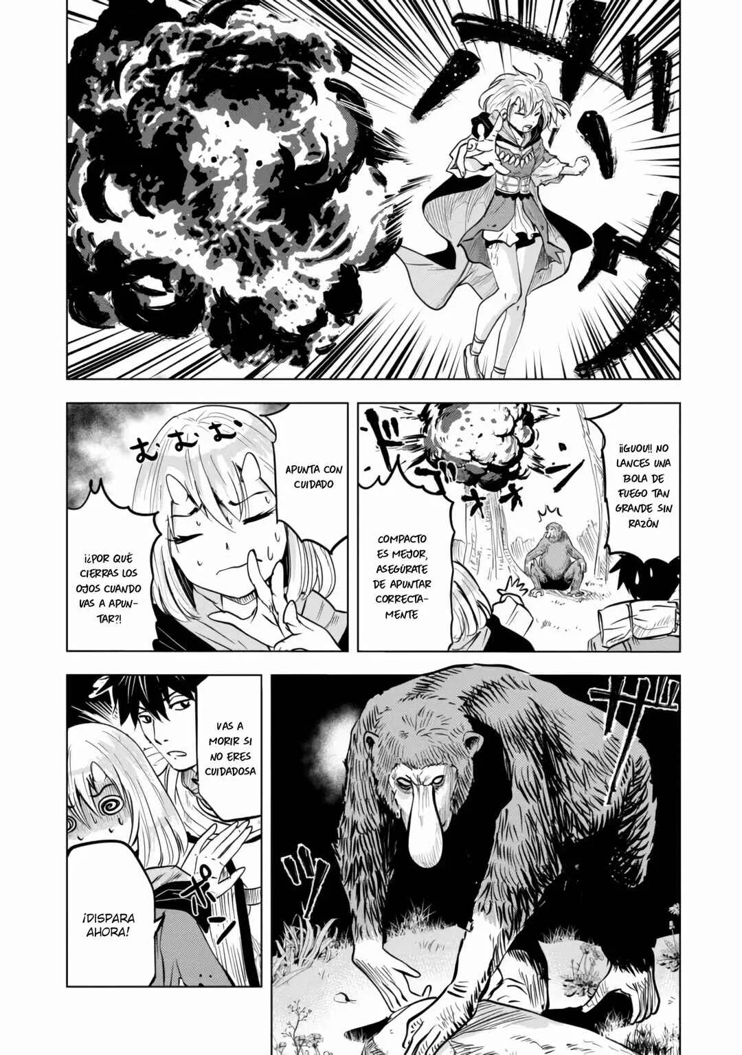Makyou Seikatsu: Gakeppuchi Boukensha ga Hikikomoru ni wa Hirosugiru Capítulo 7 - Page 4
