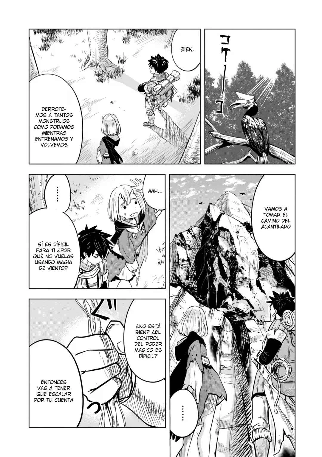 Makyou Seikatsu: Gakeppuchi Boukensha ga Hikikomoru ni wa Hirosugiru Capítulo 8 - Page 1