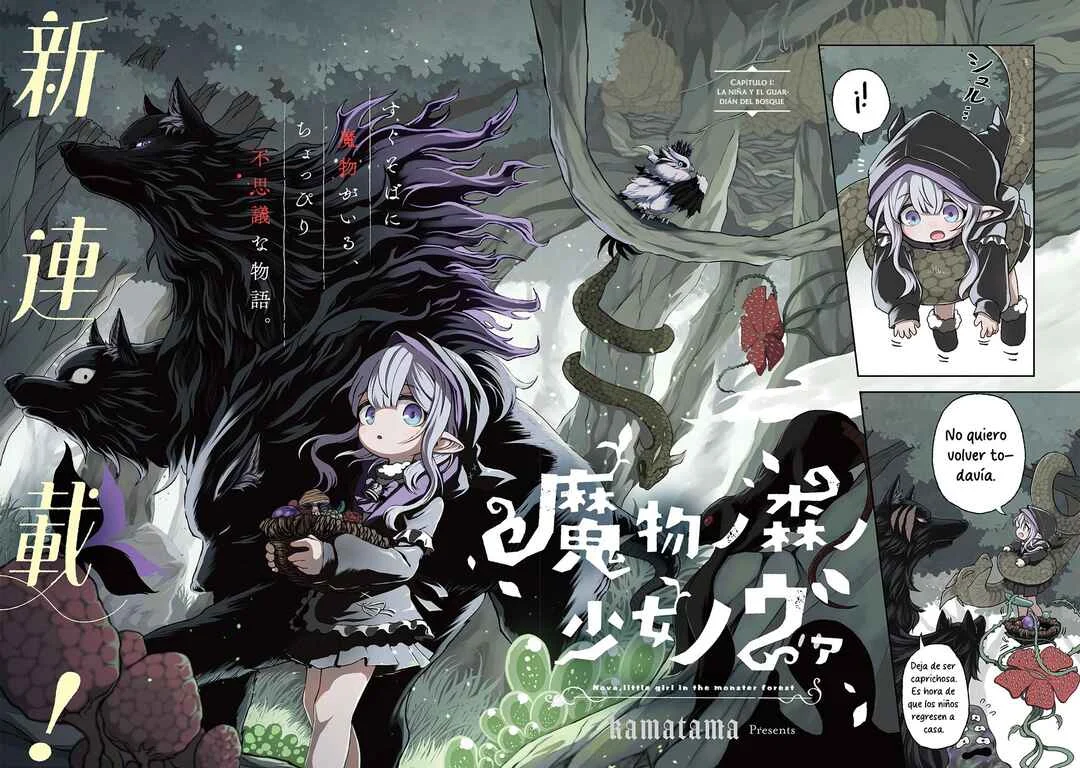 Mamono no Mori no Shojo Nova Capítulo 1: La niña y el guardián del bosque - Page 3