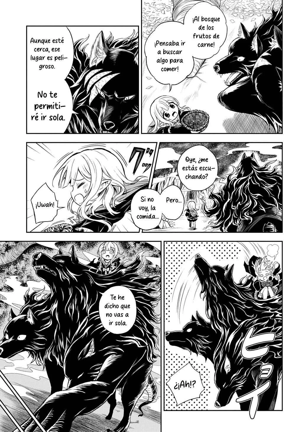 Mamono no Mori no Shojo Nova Capítulo 1: La niña y el guardián del bosque - Page 8