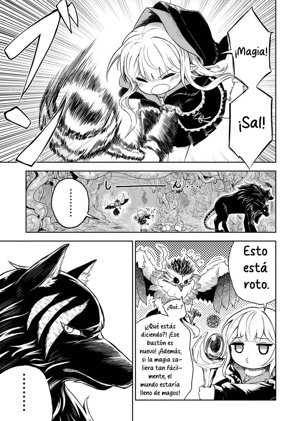Mamono no Mori no Shojo Nova Capítulo 1: La niña y el guardián del bosque - Page 14