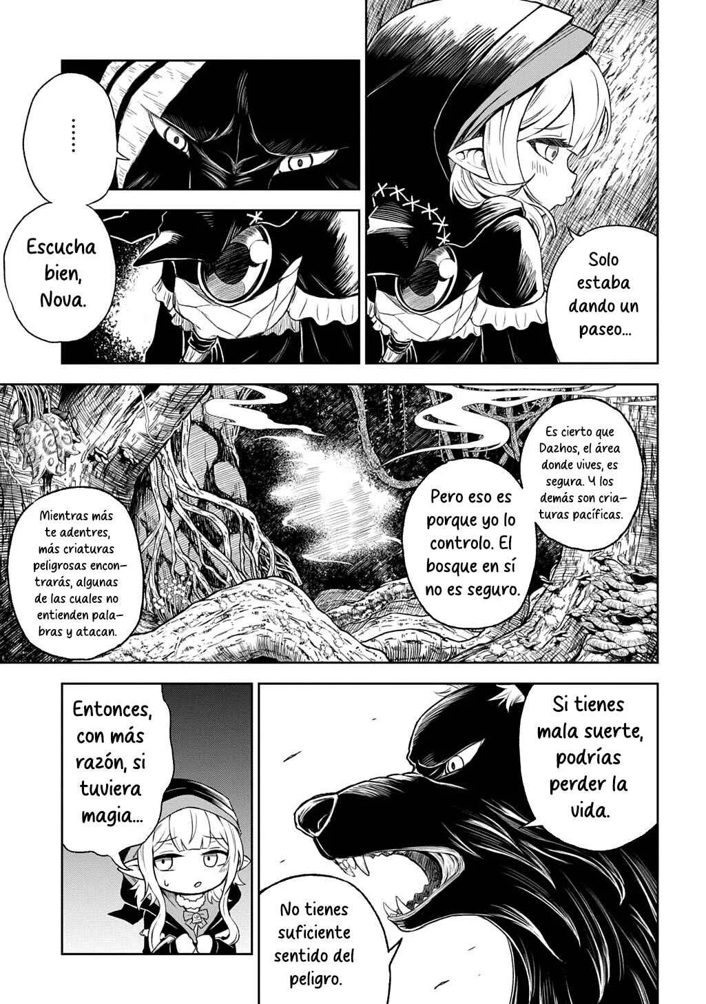 Mamono no Mori no Shojo Nova Capítulo 1: La niña y el guardián del bosque - Page 22