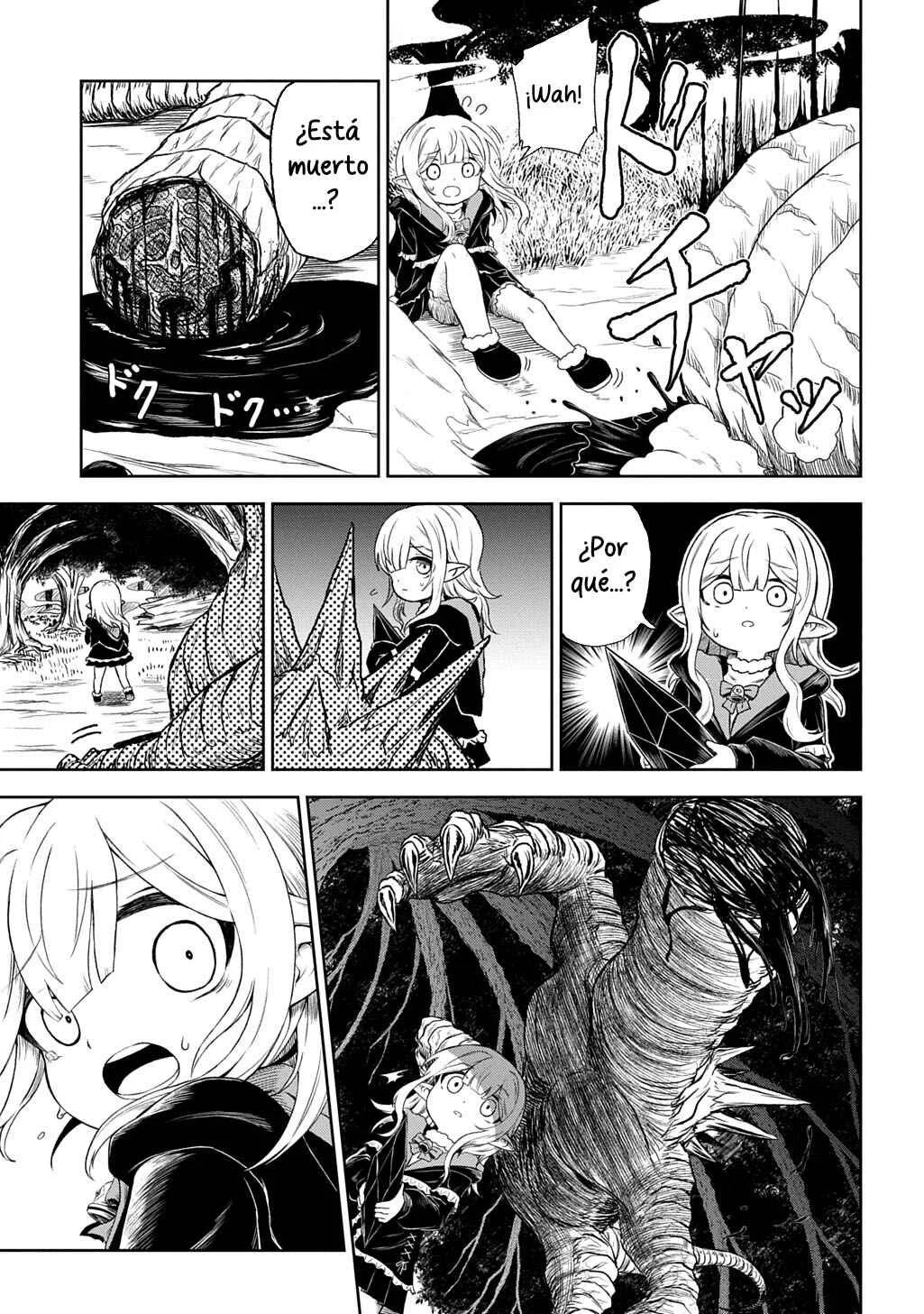 Mamono no Mori no Shojo Nova Capítulo 1: La niña y el guardián del bosque - Page 34