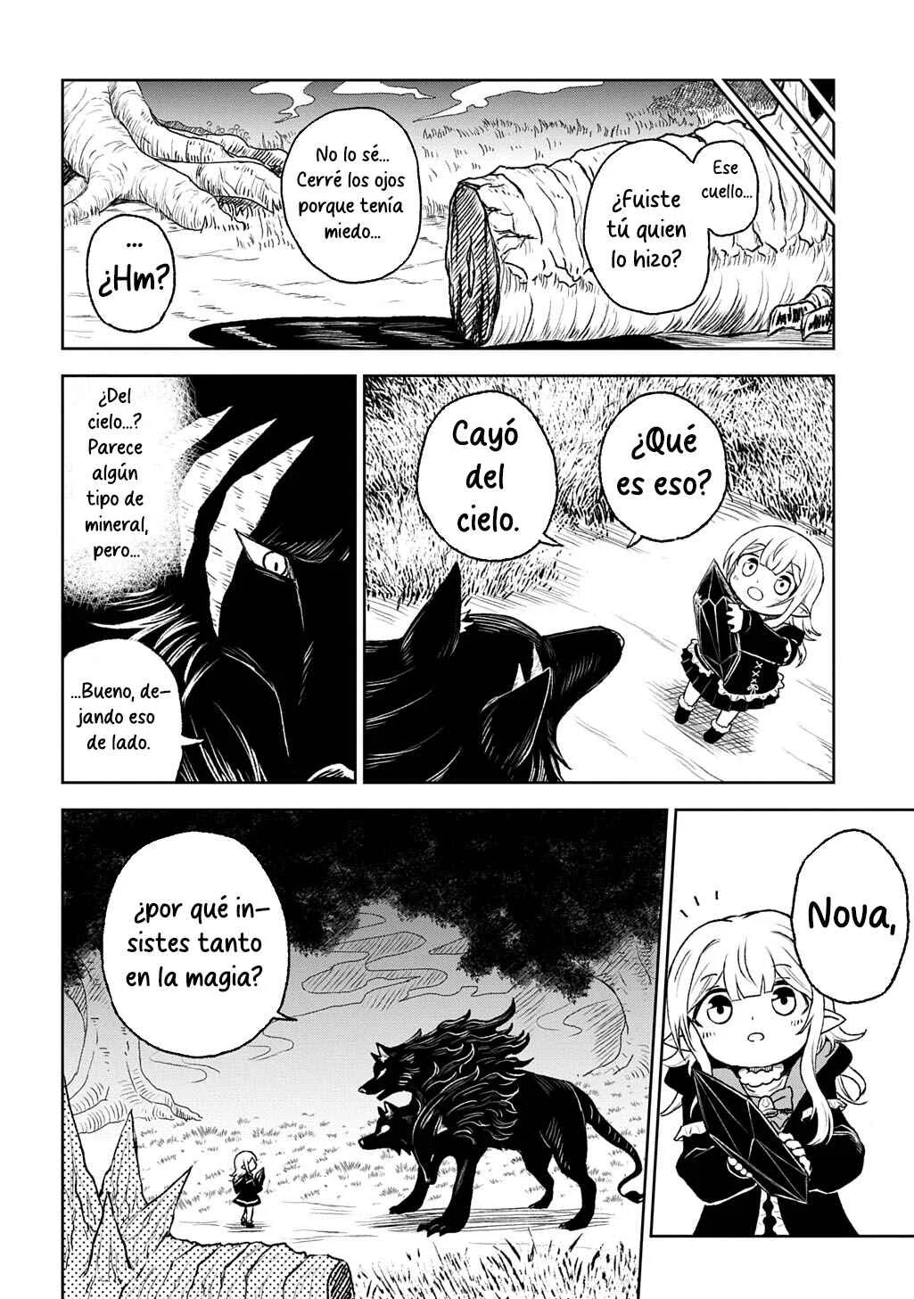 Mamono no Mori no Shojo Nova Capítulo 1: La niña y el guardián del bosque - Page 39