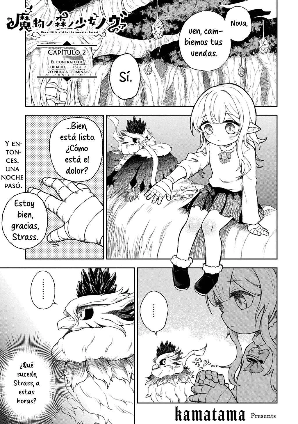 Mamono no Mori no Shojo Nova Capítulo 2: El contrato de cuidado, el esfuerzo nunca termina - Page 2