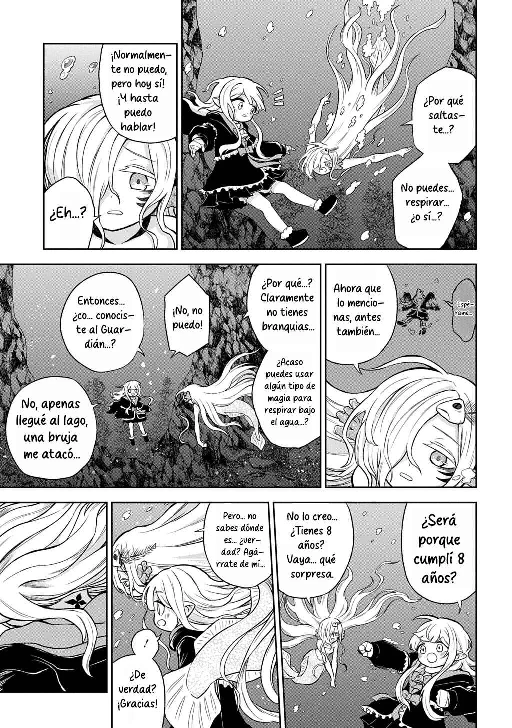 Mamono no Mori no Shojo Nova Capítulo 4: La sirena llorona y la guía para perdidos - Page 8