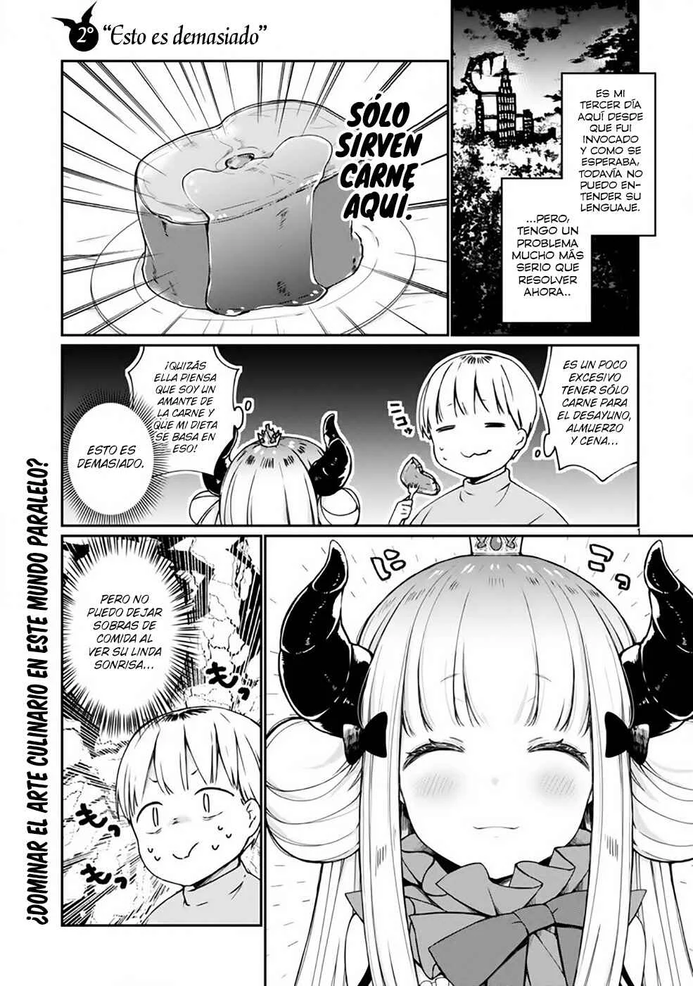 Maousama ni Shoukan Sareta kedo Kotoba ga Tsuujinai Capítulo 2: Esto es demasiado - Page 4