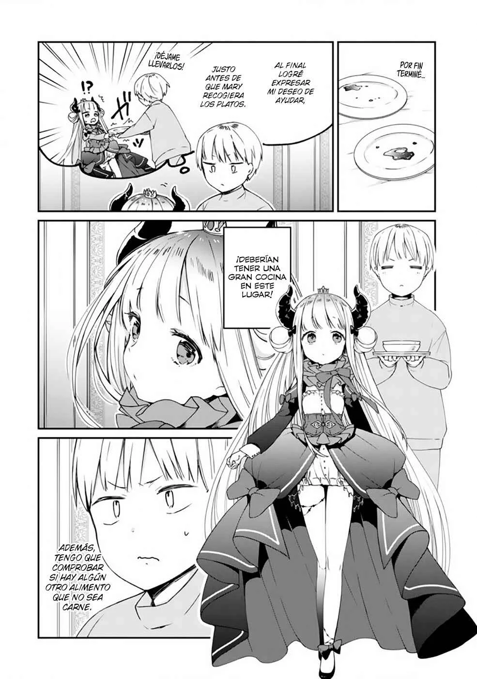 Maousama ni Shoukan Sareta kedo Kotoba ga Tsuujinai Capítulo 2: Esto es demasiado - Page 5