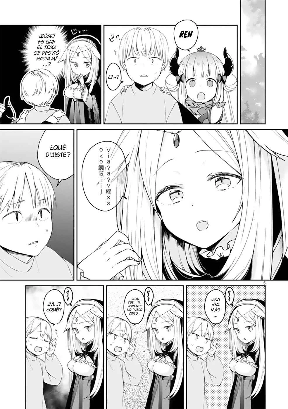 Maousama ni Shoukan Sareta kedo Kotoba ga Tsuujinai Capítulo 4: La encontré (2) - Page 8