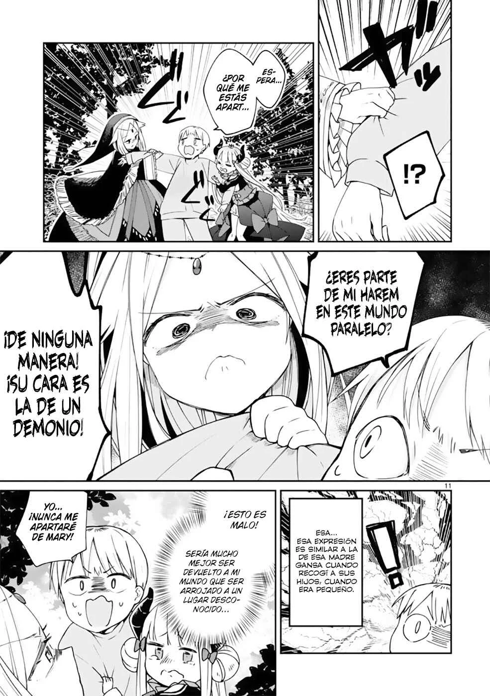Maousama ni Shoukan Sareta kedo Kotoba ga Tsuujinai Capítulo 4: La encontré (2) - Page 14