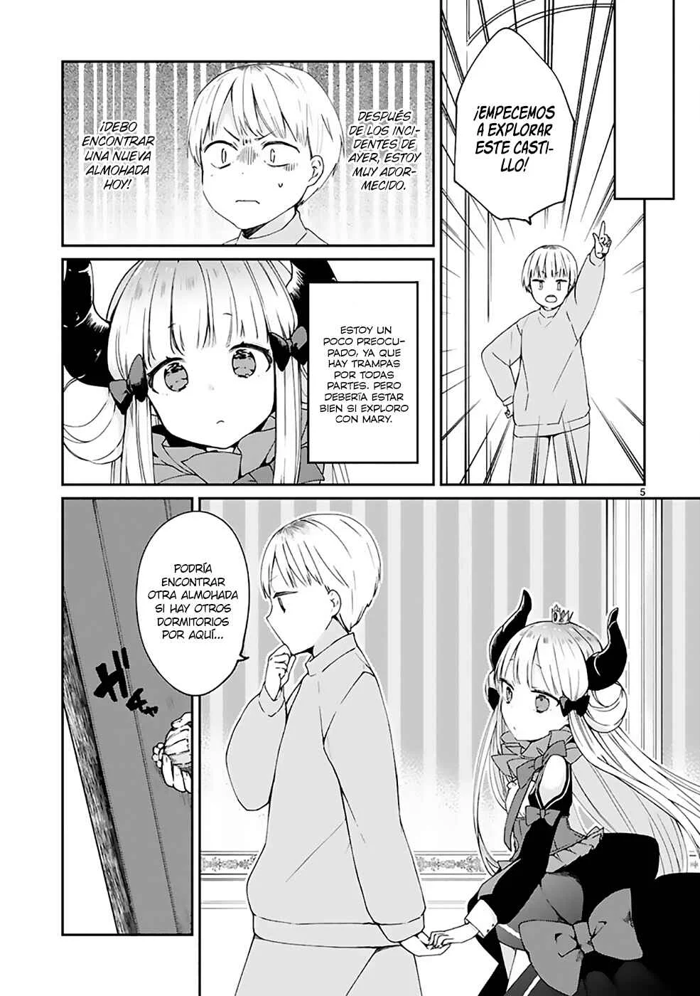 Maousama ni Shoukan Sareta kedo Kotoba ga Tsuujinai Capítulo 5: No es de mi gusto - Page 8