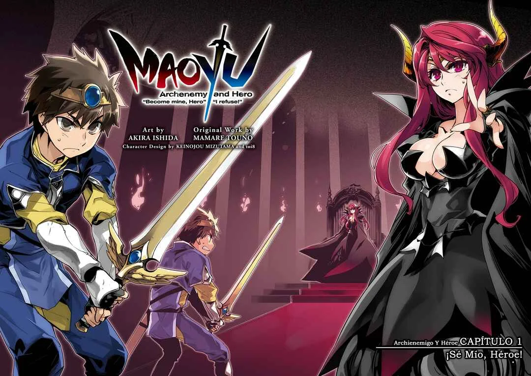MAOYU : Archenemy and Hero “Become mine, Hero” “I refuse!” Capítulo 1: ¡Se Mio, Héroe! - Page 5