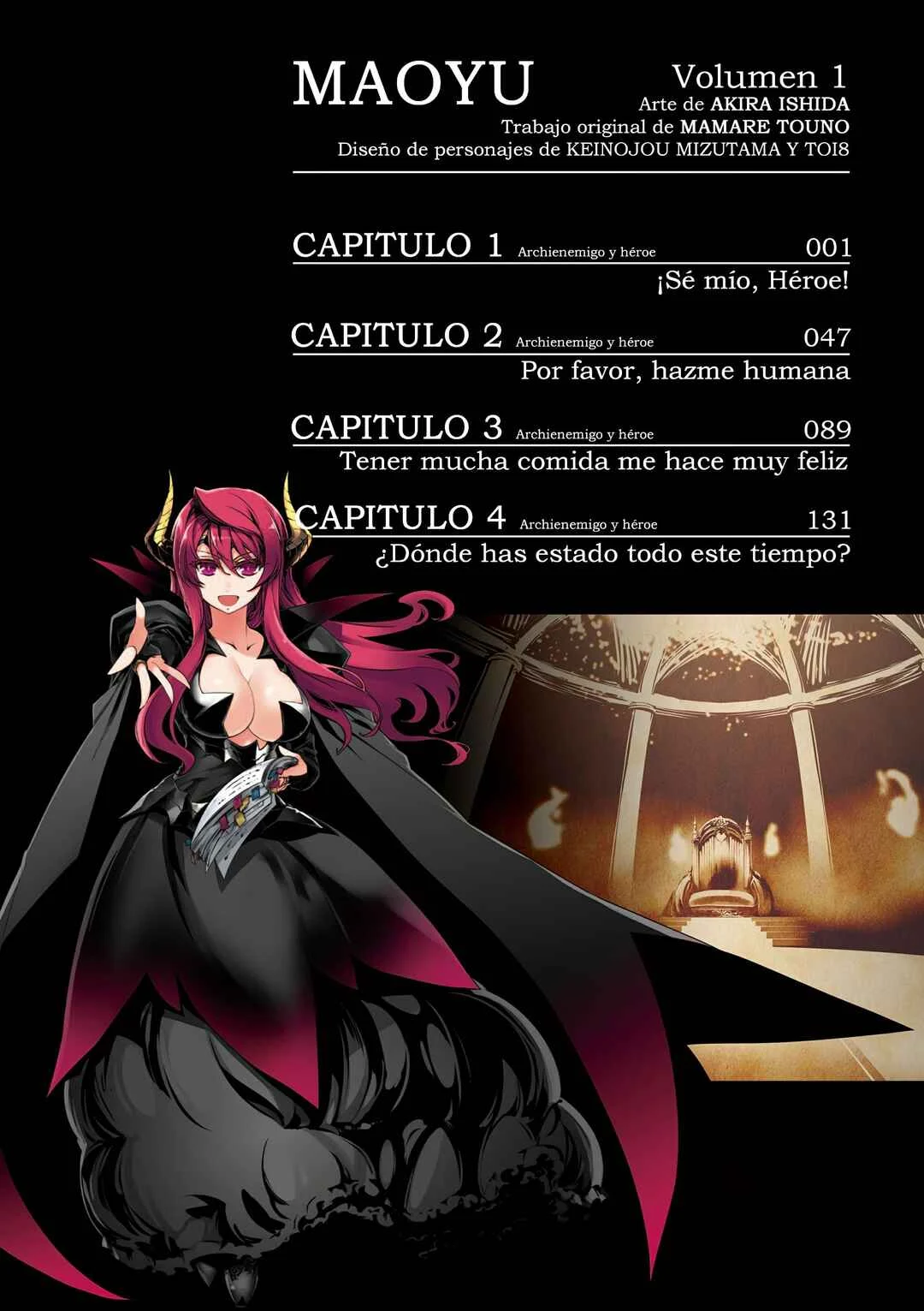 MAOYU : Archenemy and Hero “Become mine, Hero” “I refuse!” Capítulo 1: ¡Se Mio, Héroe! - Page 6