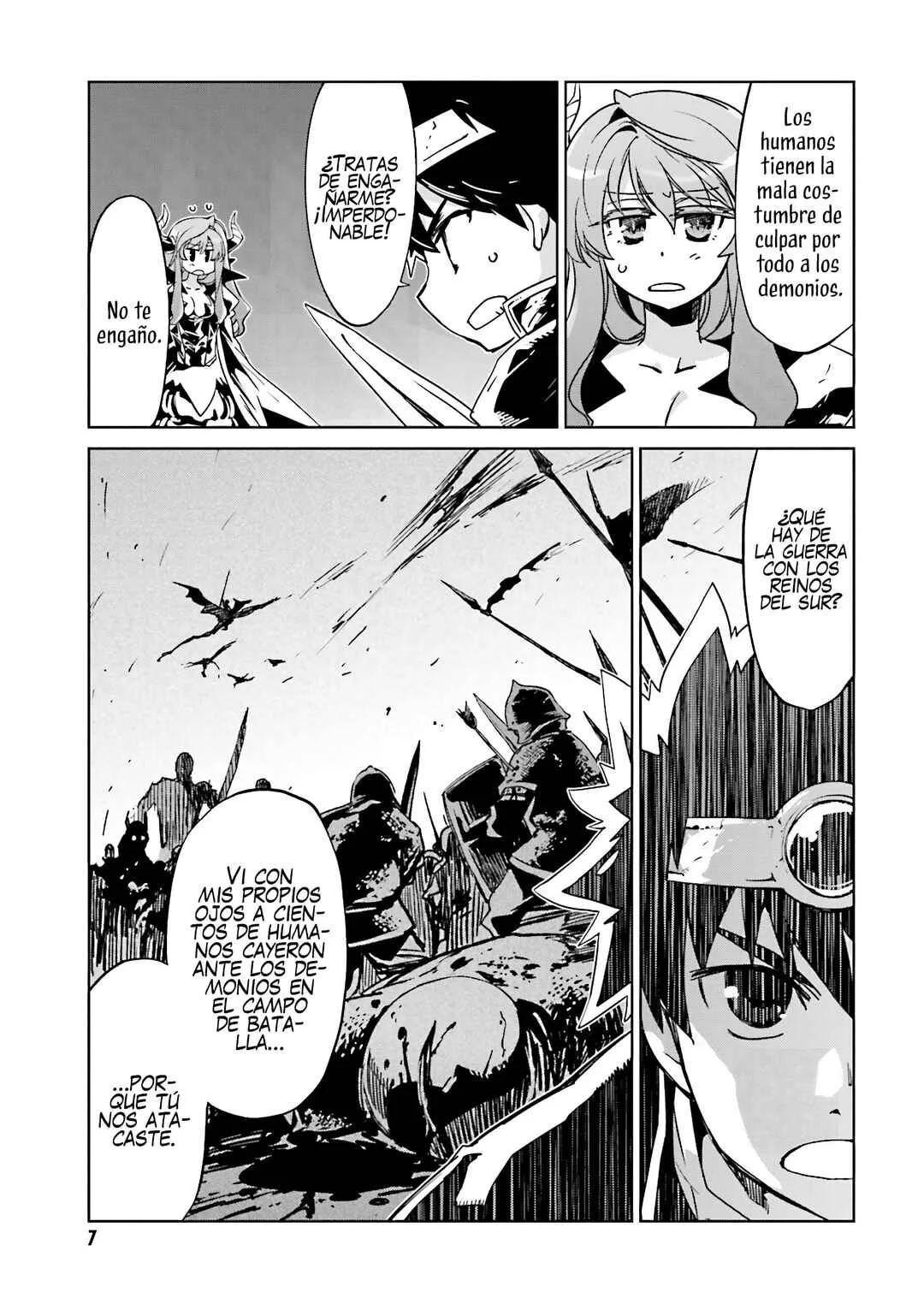 MAOYU : Archenemy and Hero “Become mine, Hero” “I refuse!” Capítulo 1: ¡Se Mio, Héroe! - Page 9