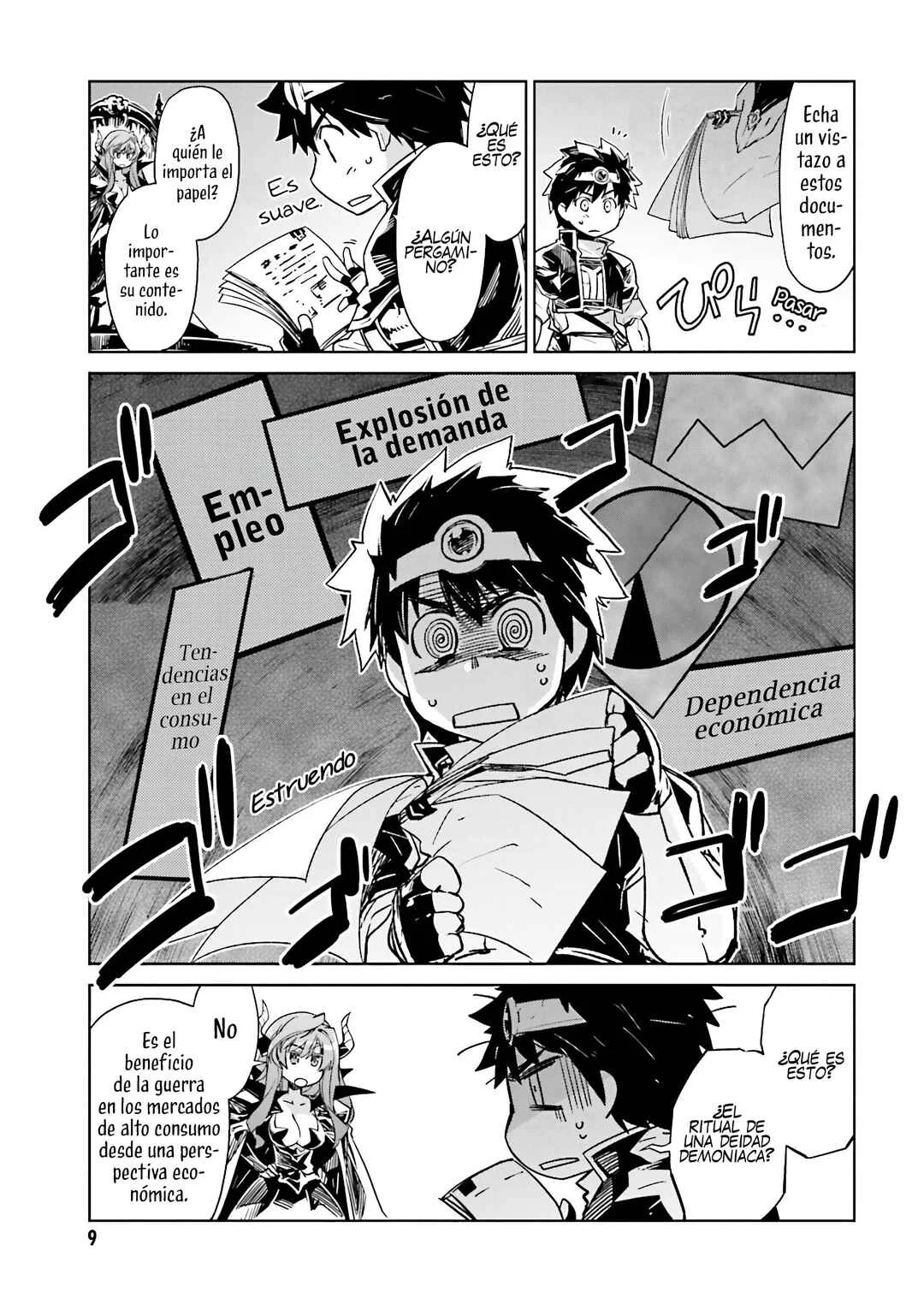 MAOYU : Archenemy and Hero “Become mine, Hero” “I refuse!” Capítulo 1: ¡Se Mio, Héroe! - Page 11