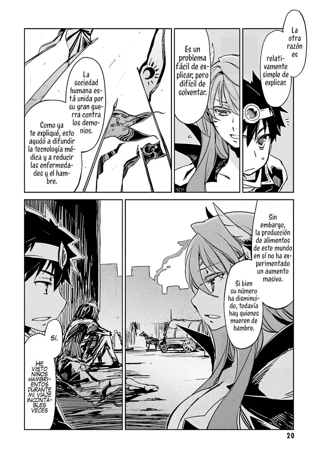MAOYU : Archenemy and Hero “Become mine, Hero” “I refuse!” Capítulo 1: ¡Se Mio, Héroe! - Page 22