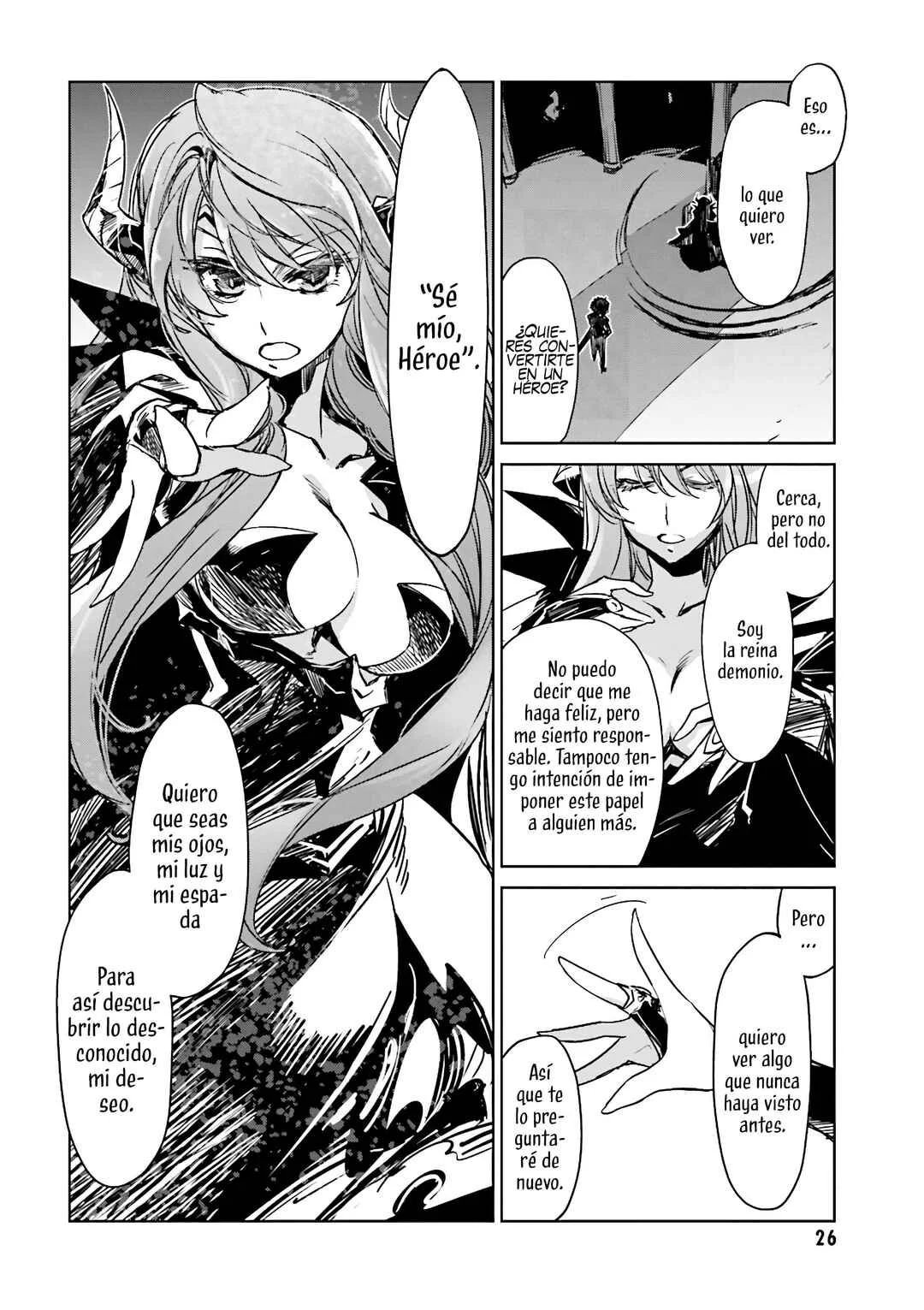 MAOYU : Archenemy and Hero “Become mine, Hero” “I refuse!” Capítulo 1: ¡Se Mio, Héroe! - Page 28