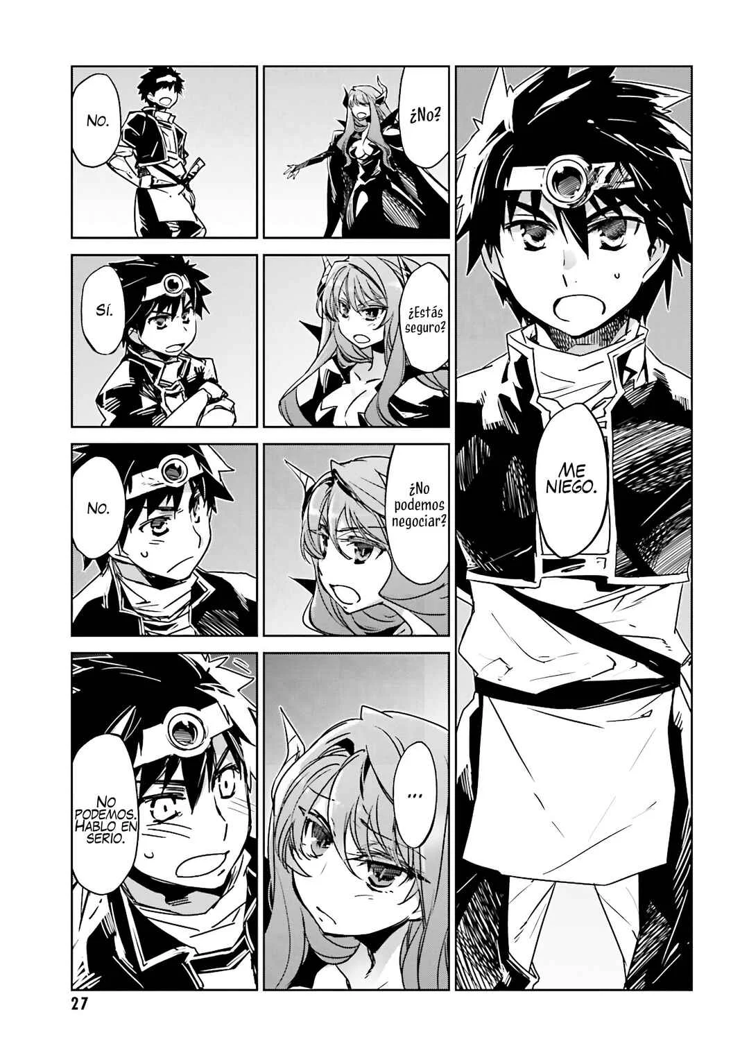 MAOYU : Archenemy and Hero “Become mine, Hero” “I refuse!” Capítulo 1: ¡Se Mio, Héroe! - Page 29