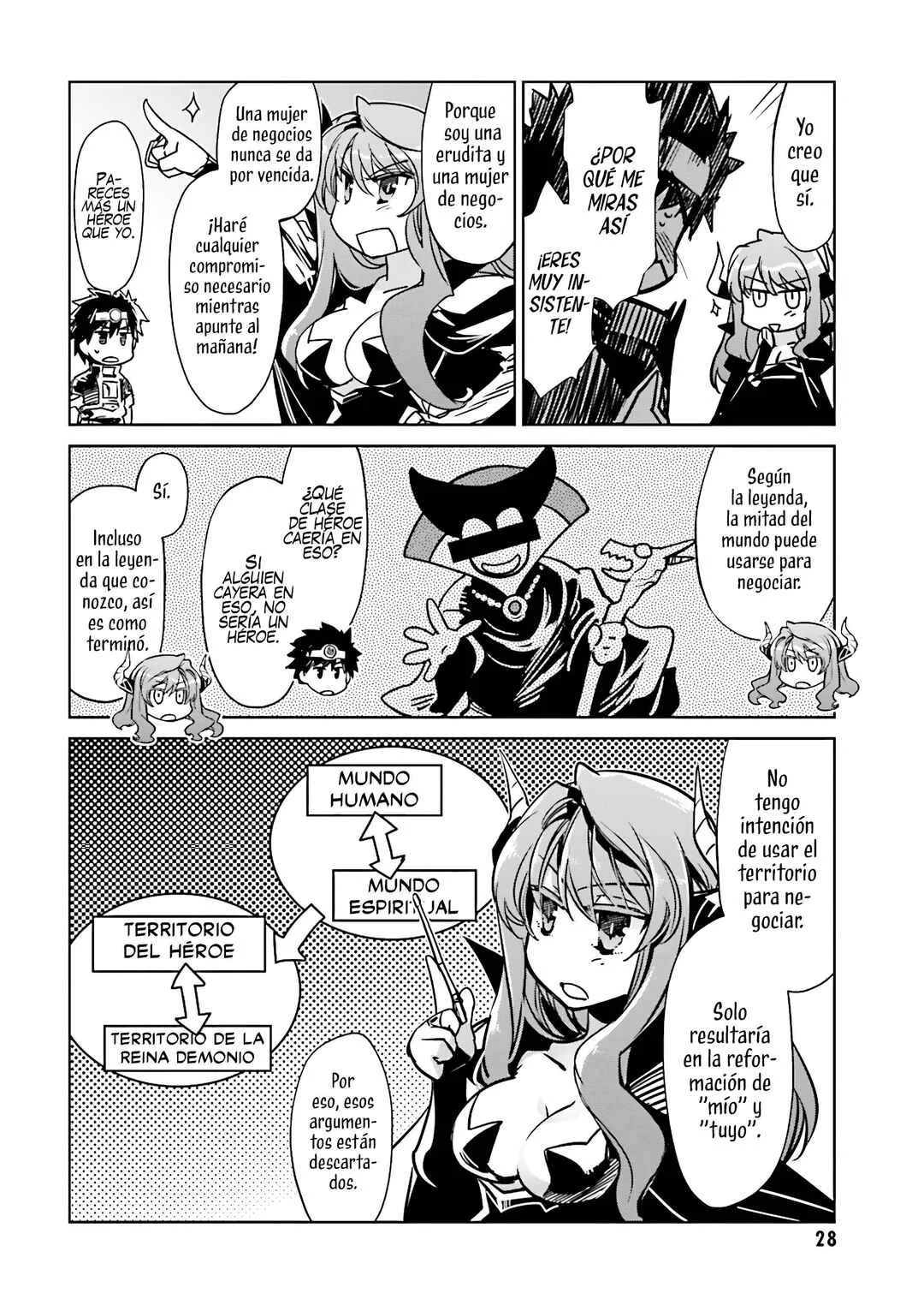 MAOYU : Archenemy and Hero “Become mine, Hero” “I refuse!” Capítulo 1: ¡Se Mio, Héroe! - Page 30