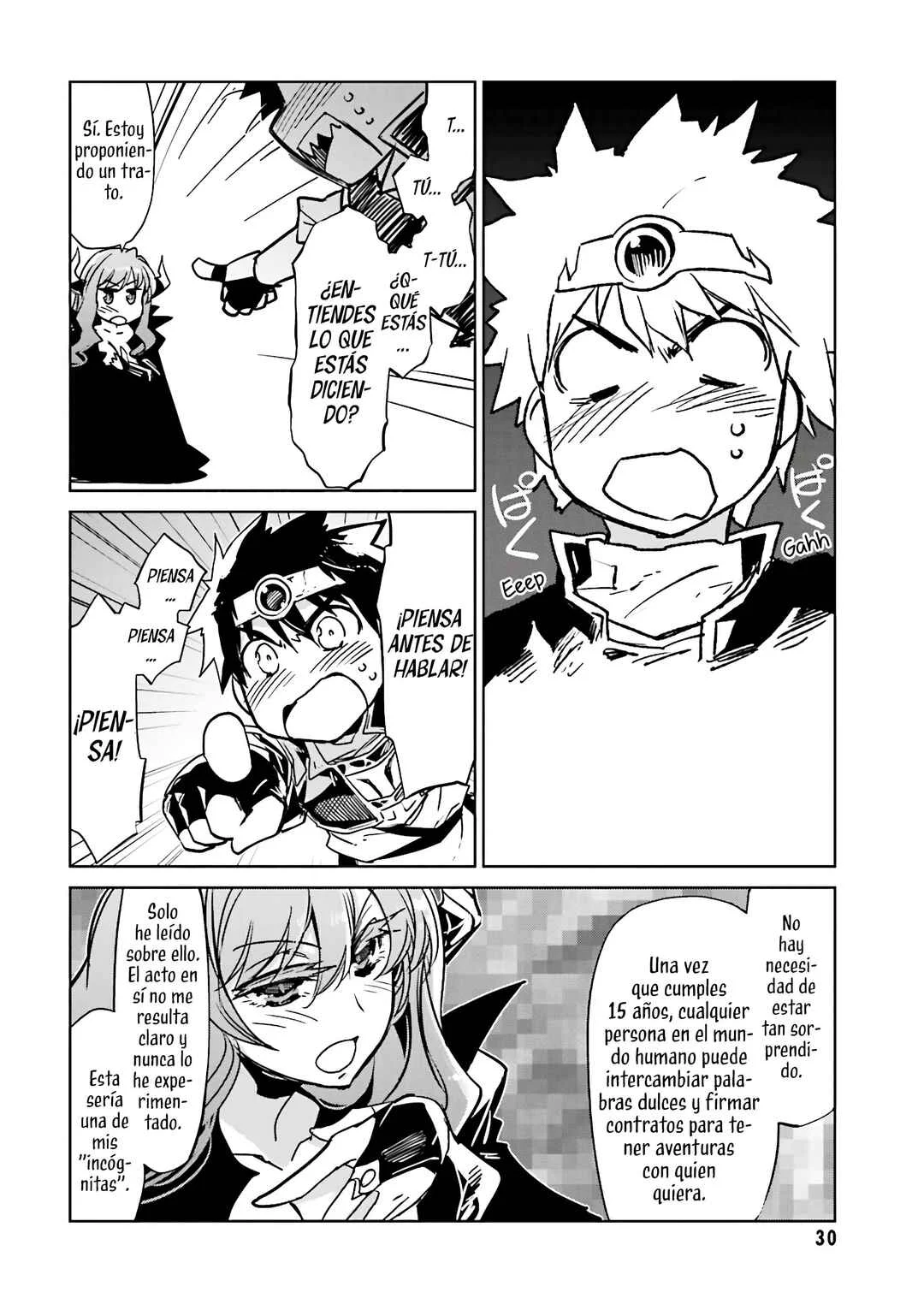MAOYU : Archenemy and Hero “Become mine, Hero” “I refuse!” Capítulo 1: ¡Se Mio, Héroe! - Page 32