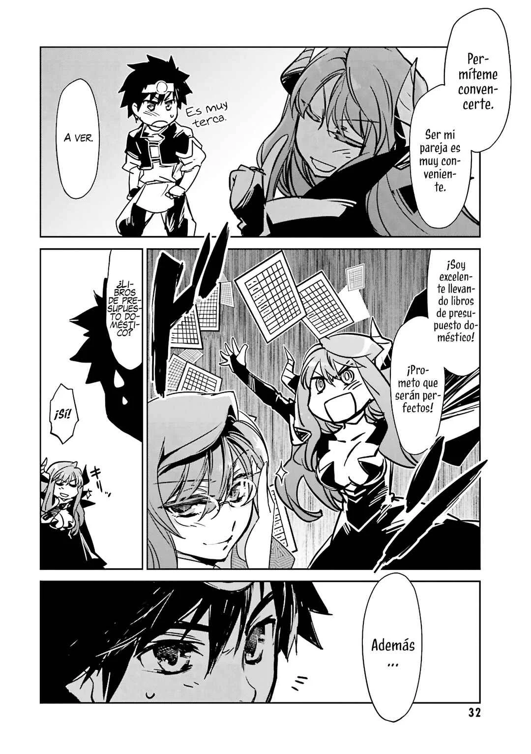 MAOYU : Archenemy and Hero “Become mine, Hero” “I refuse!” Capítulo 1: ¡Se Mio, Héroe! - Page 34