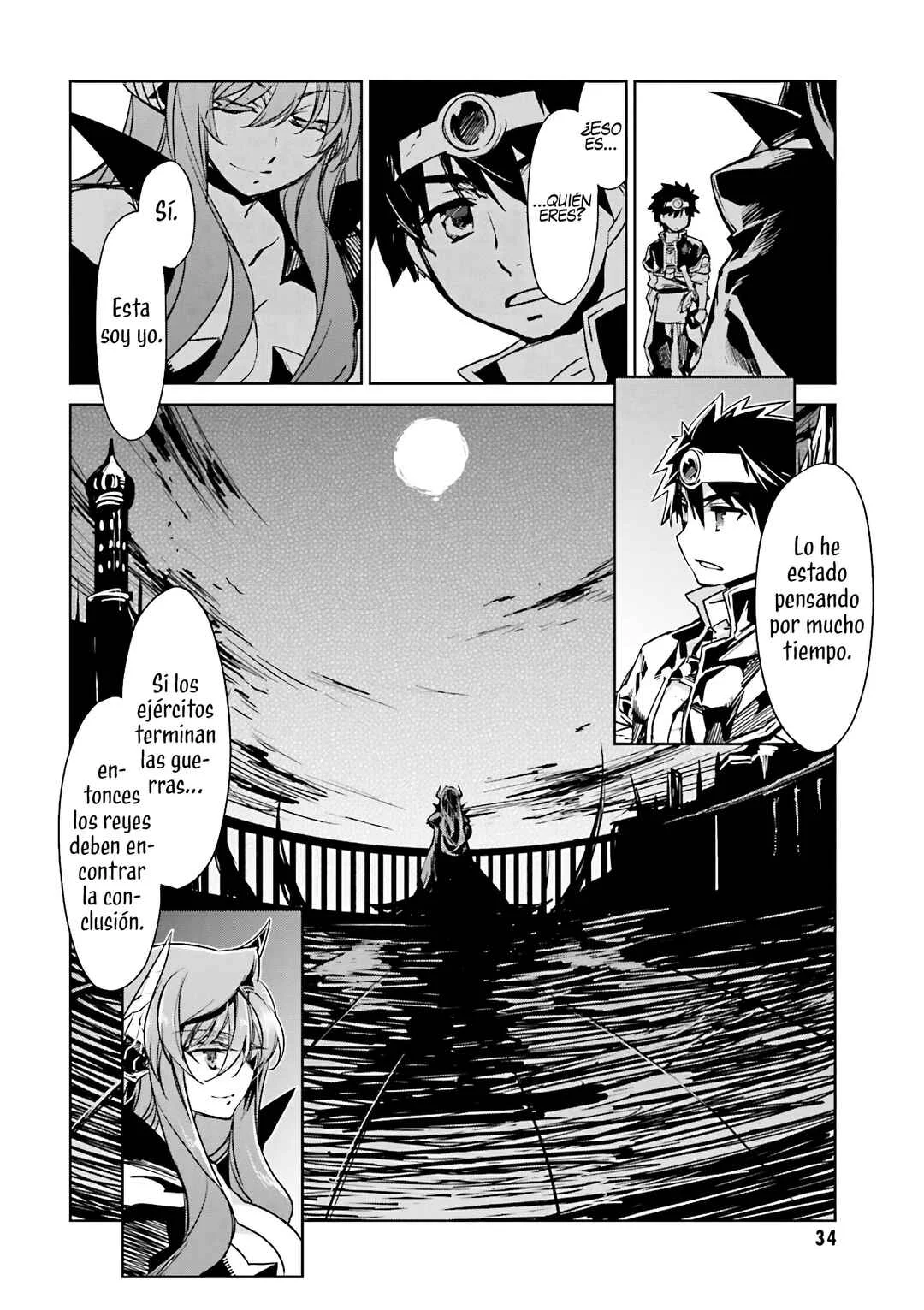 MAOYU : Archenemy and Hero “Become mine, Hero” “I refuse!” Capítulo 1: ¡Se Mio, Héroe! - Page 36