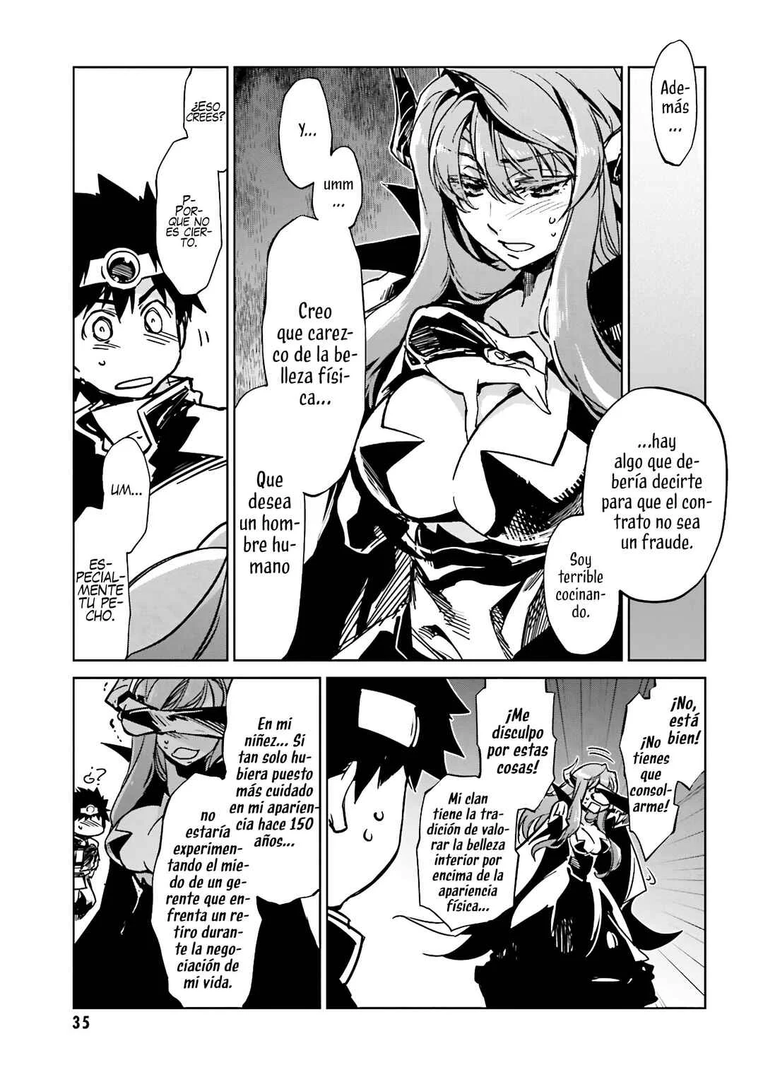 MAOYU : Archenemy and Hero “Become mine, Hero” “I refuse!” Capítulo 1: ¡Se Mio, Héroe! - Page 37