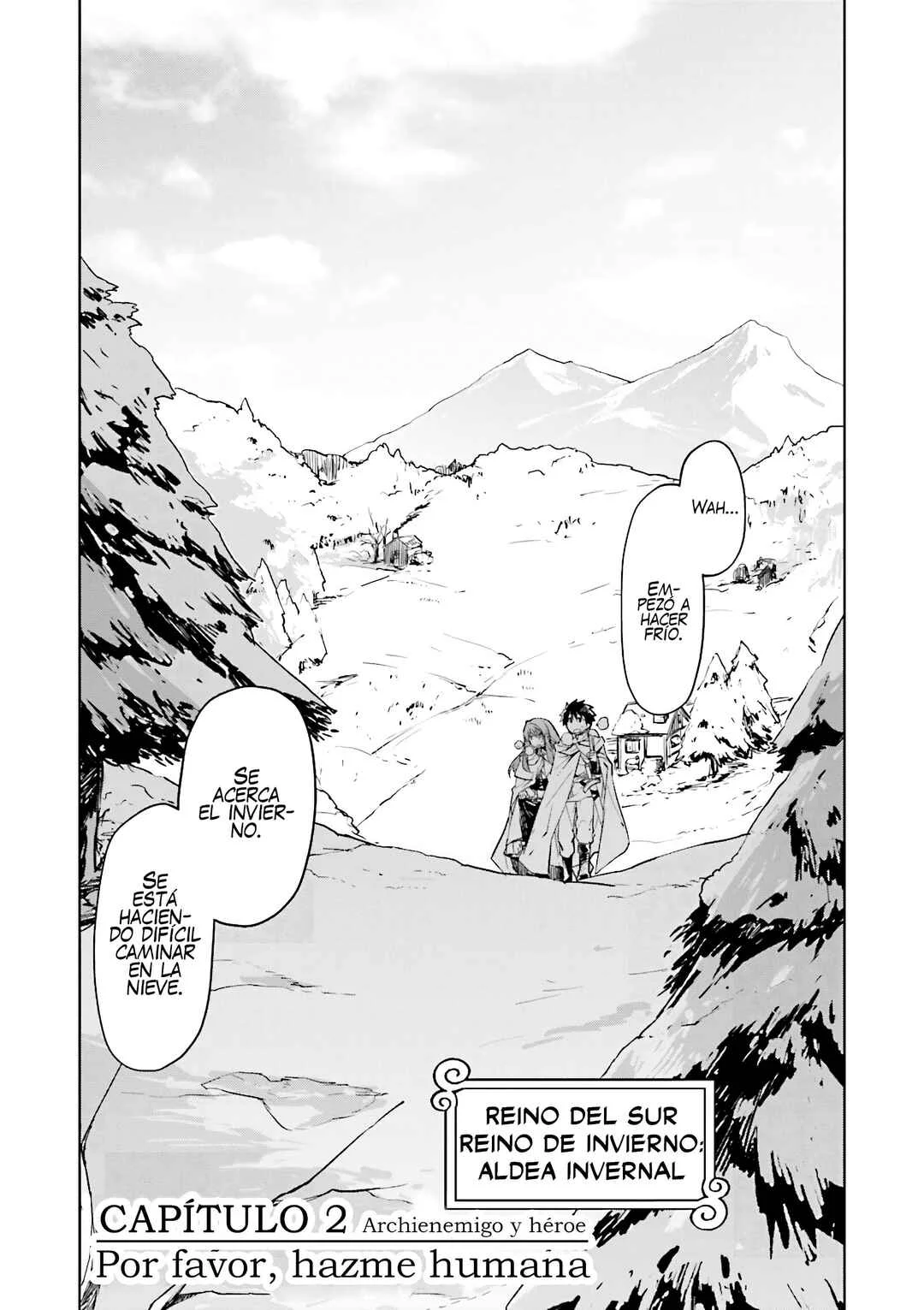 MAOYU : Archenemy and Hero “Become mine, Hero” “I refuse!” Capítulo 2: Por Favor, Hazme Humana - Page 3