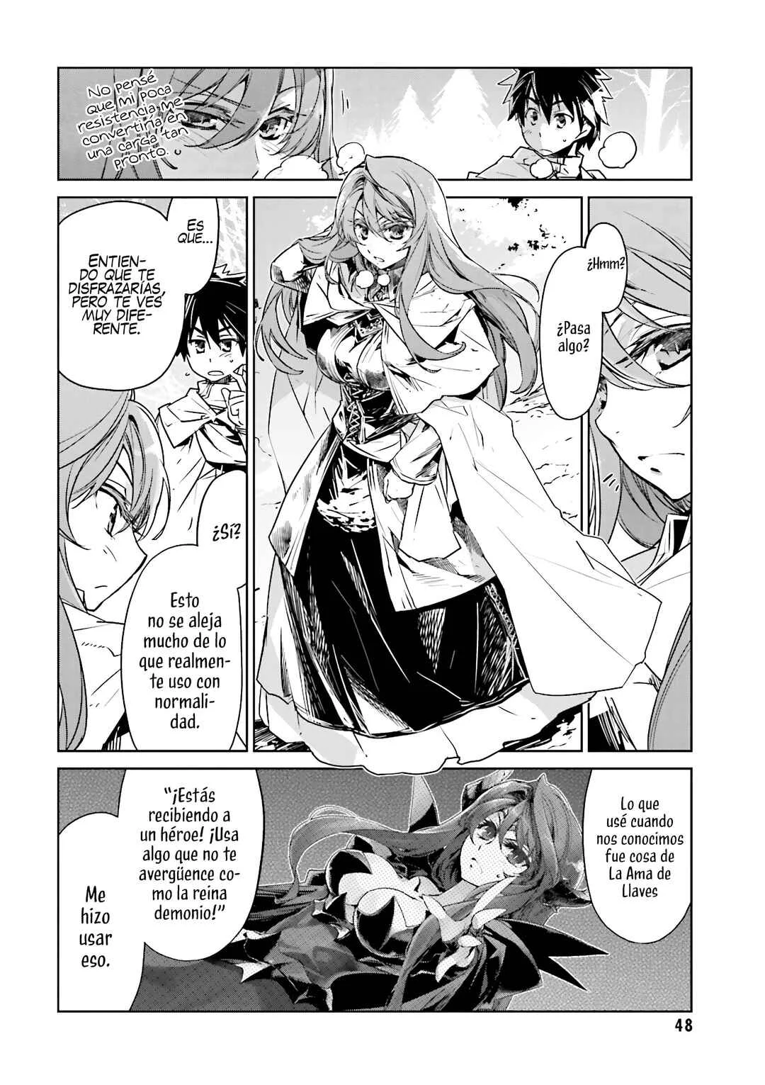 MAOYU : Archenemy and Hero “Become mine, Hero” “I refuse!” Capítulo 2: Por Favor, Hazme Humana - Page 4