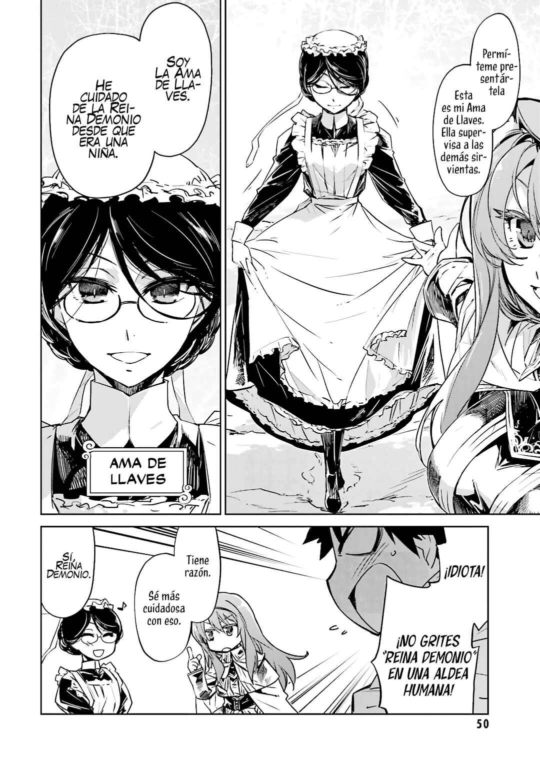 MAOYU : Archenemy and Hero “Become mine, Hero” “I refuse!” Capítulo 2: Por Favor, Hazme Humana - Page 6