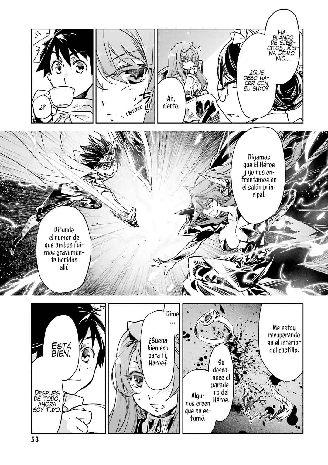 MAOYU : Archenemy and Hero “Become mine, Hero” “I refuse!” Capítulo 2: Por Favor, Hazme Humana - Page 9