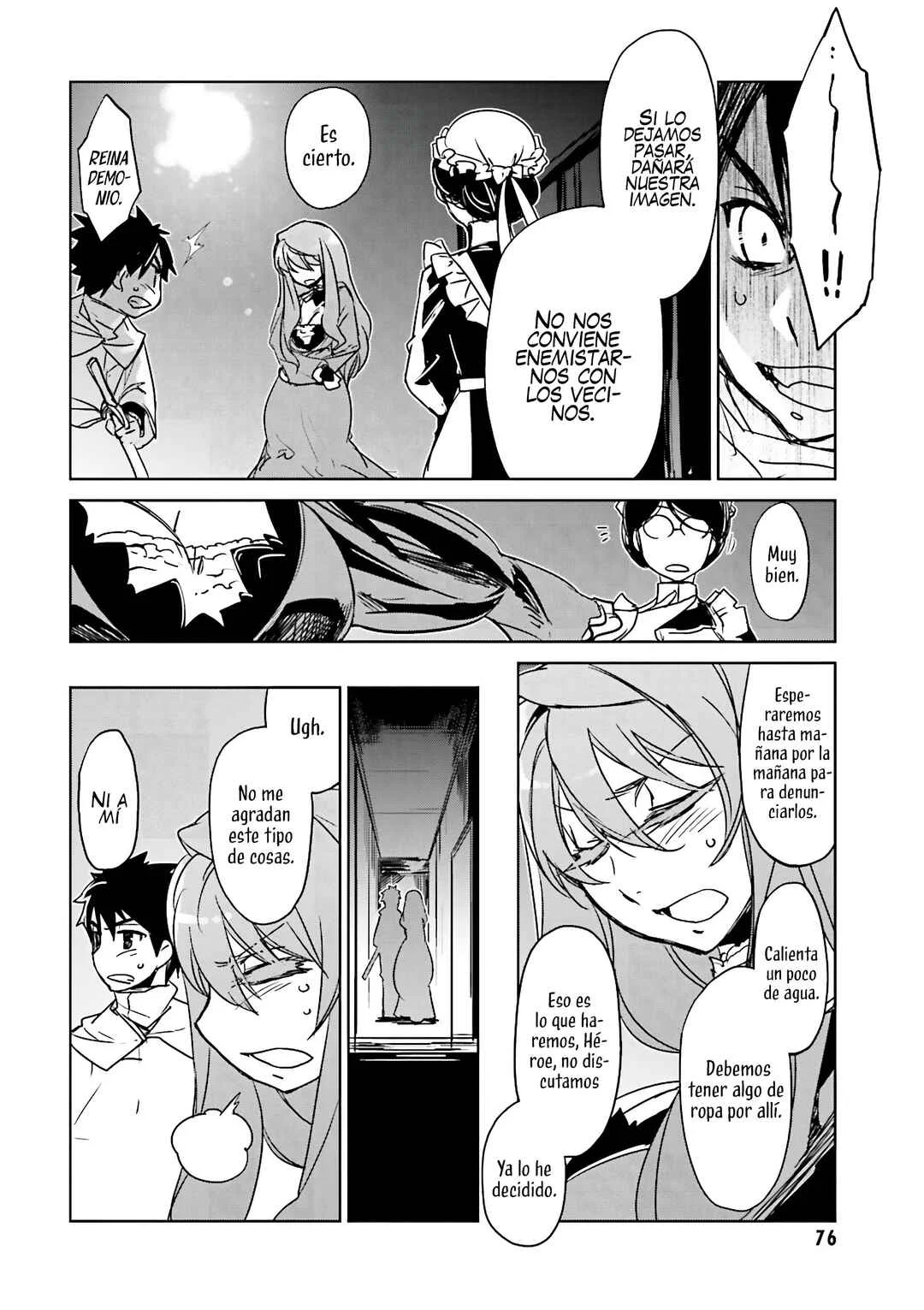 MAOYU : Archenemy and Hero “Become mine, Hero” “I refuse!” Capítulo 2: Por Favor, Hazme Humana - Page 32